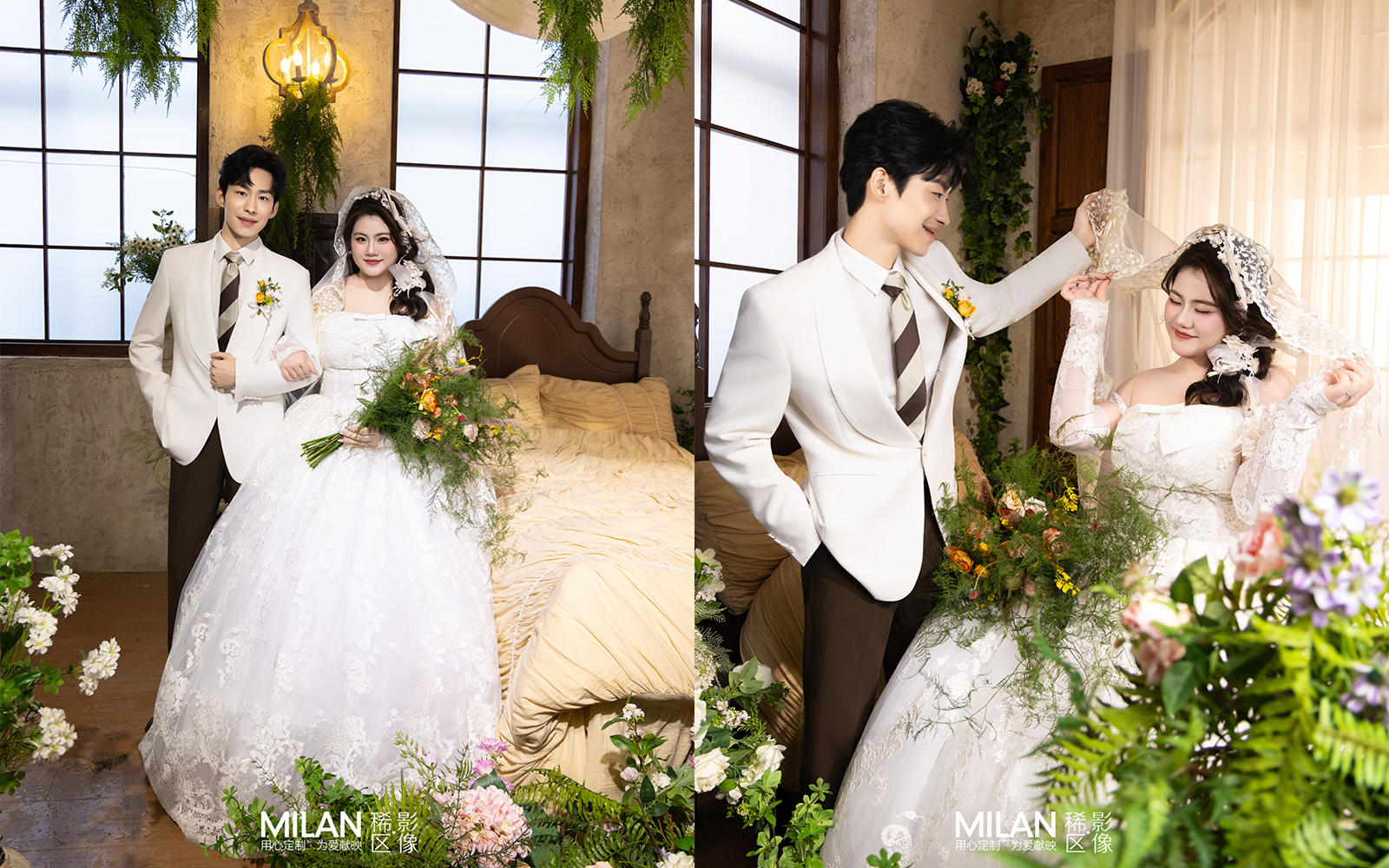 【大码胖MM婚纱照】肉肉女生也可以拍