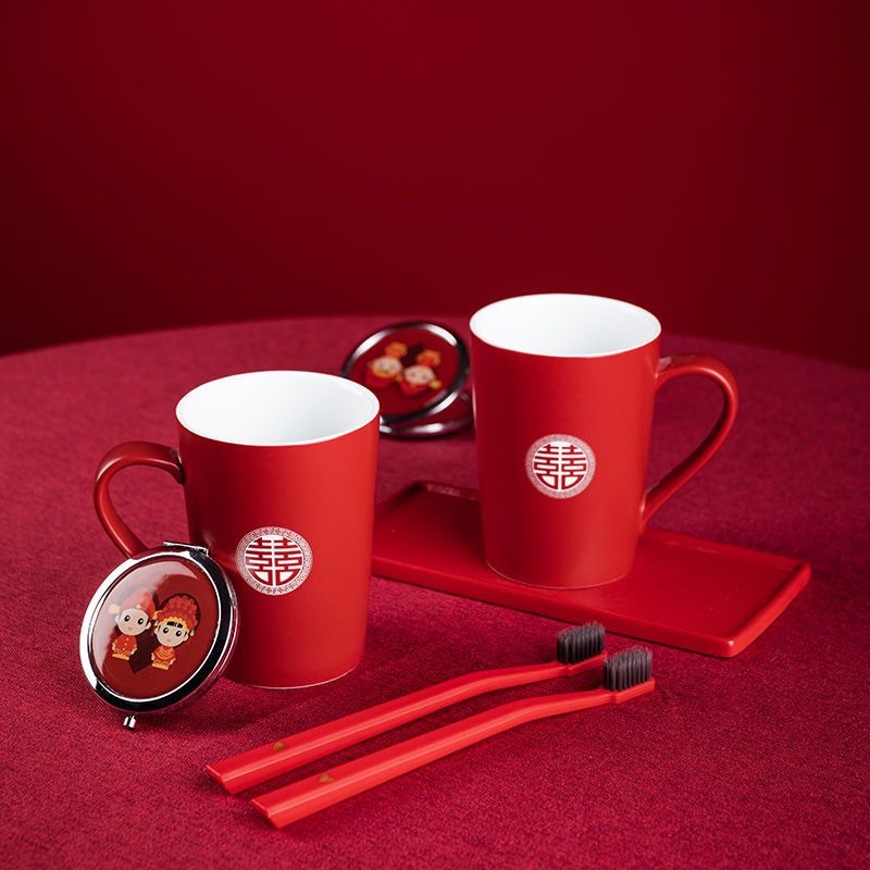 嫁妆套装宫廷红 结婚用品陪嫁套装婚礼嫁妆新娘陪嫁