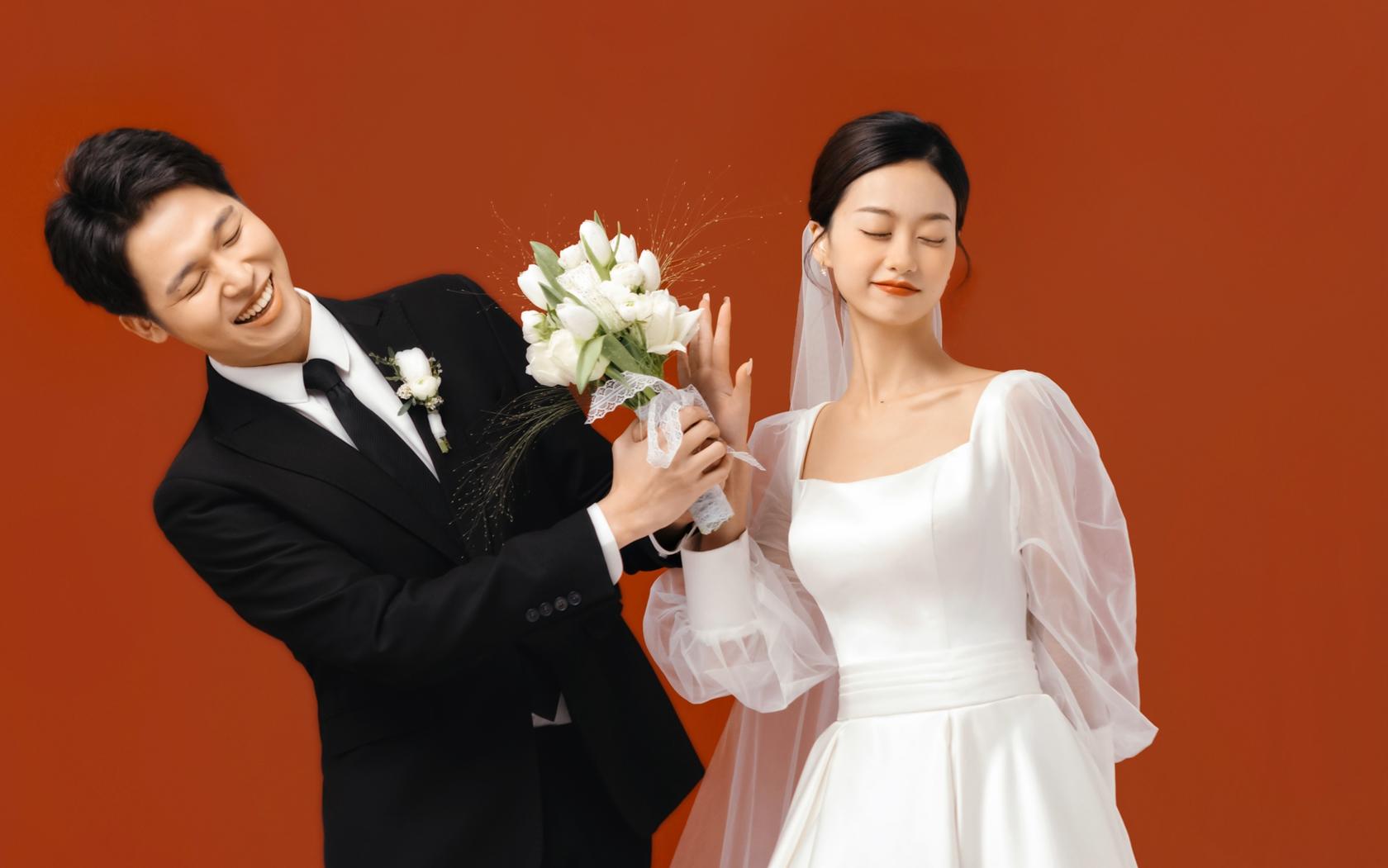长辈狂夸系列❣4988中式喜嫁婚纱照