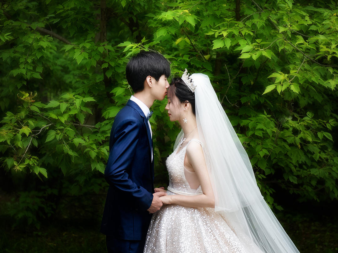 资深档化妆师森系新娘全程跟妆