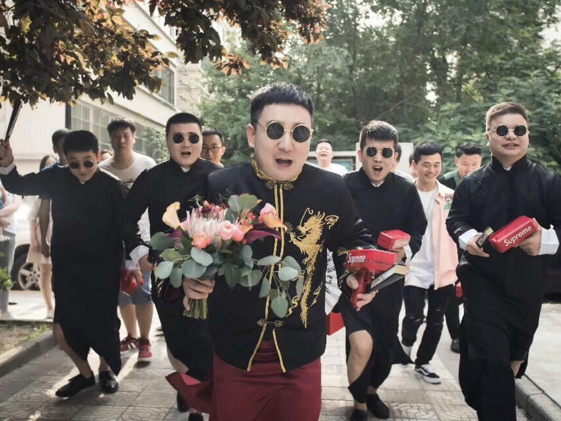 【鹿与森】 男士人气款中式秀禾|新郎中式伴郎中式