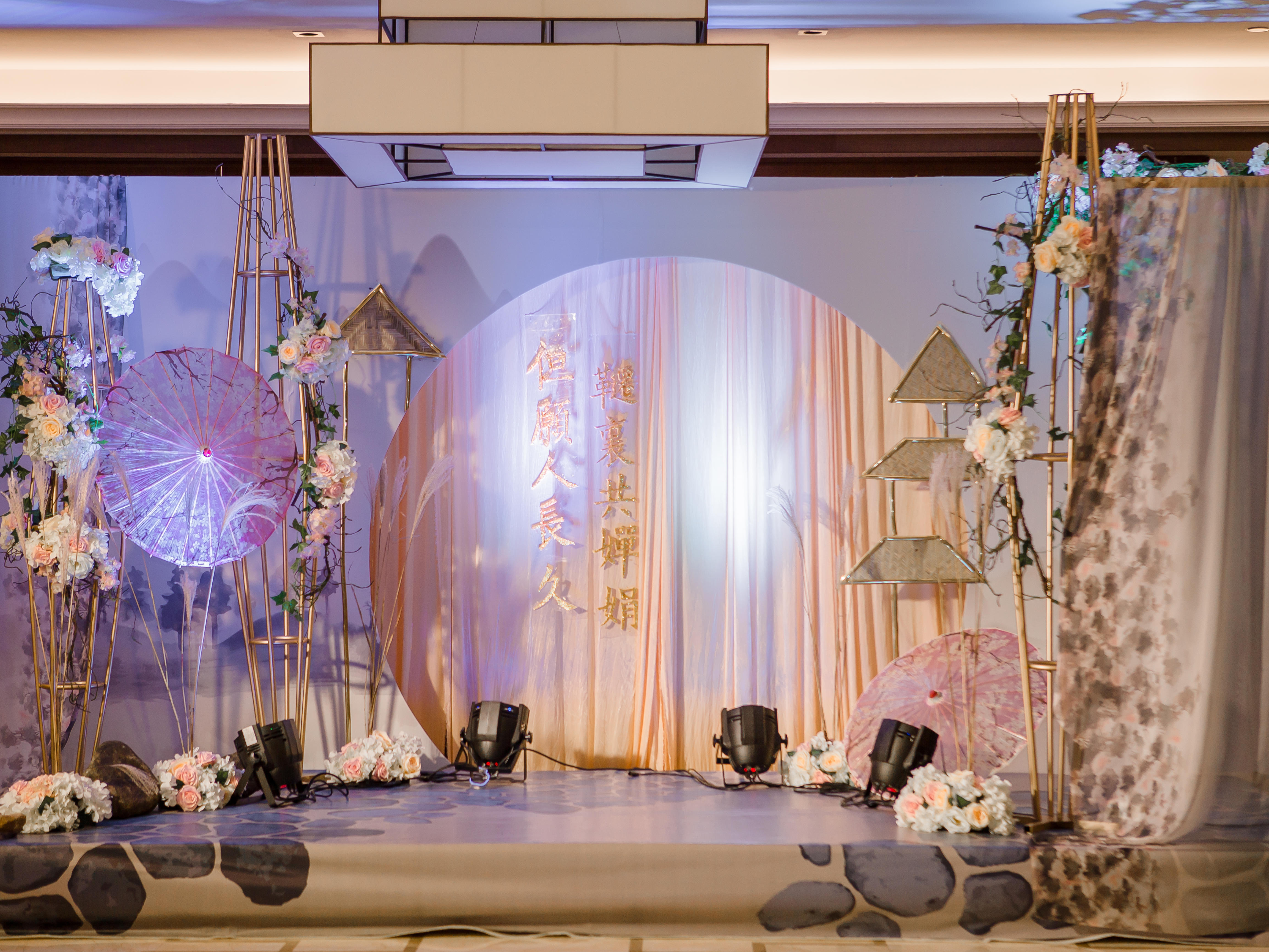 【花好月圆】诸暨暖暖创意婚礼，唯美新中式