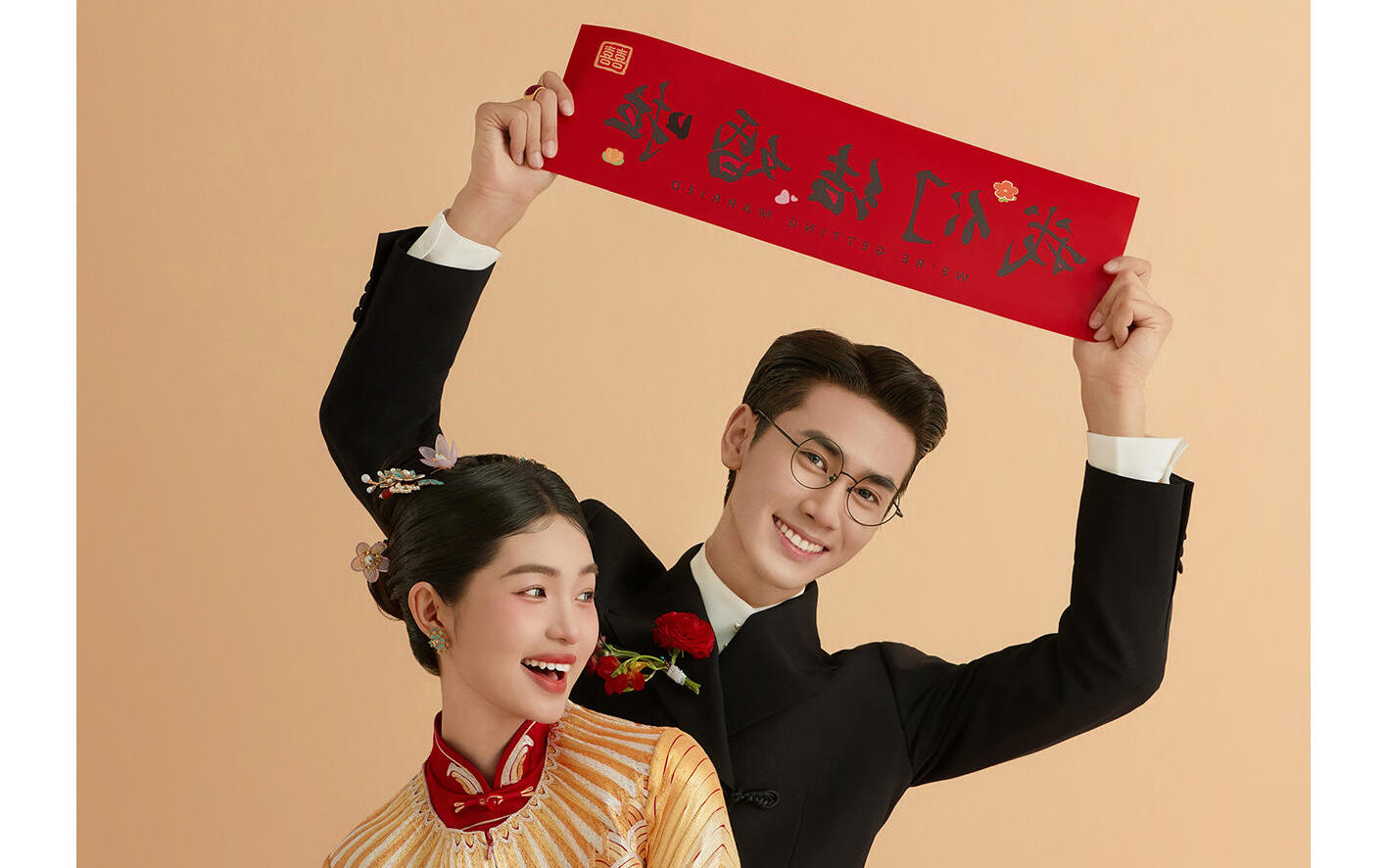 4988拍的秀禾婚纱照甜到心坎里啦~