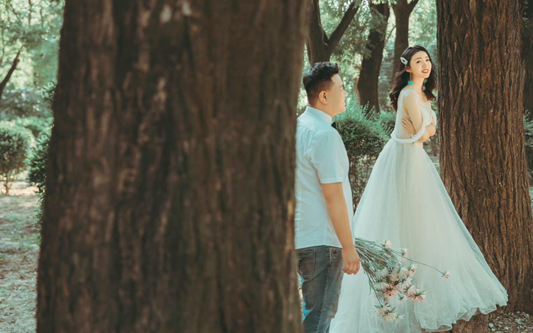 岸花攝| 复古纪实婚纱 只因有你