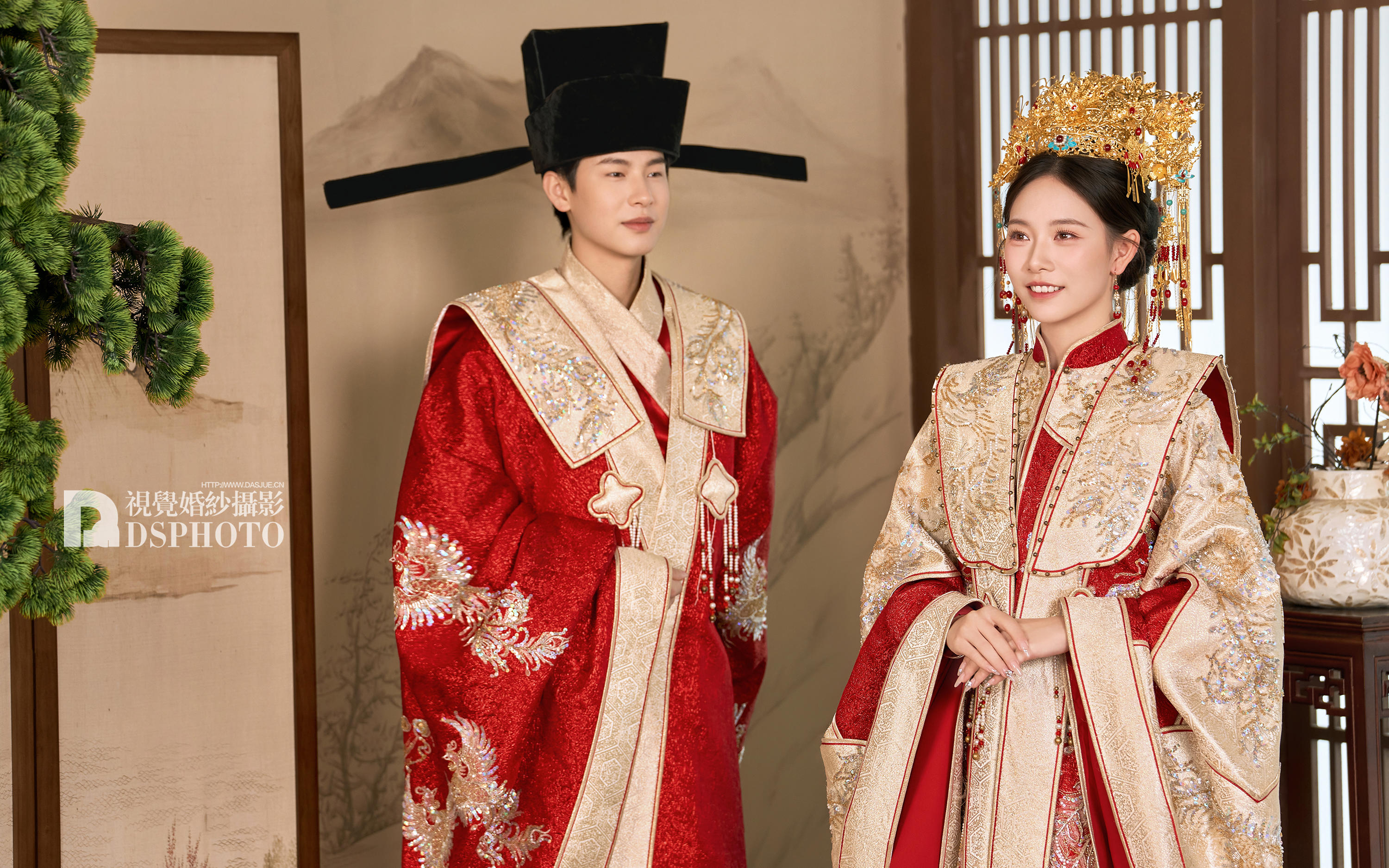 客片分享🌹 只有中国女孩才能驾驭的汉服婚纱照✨