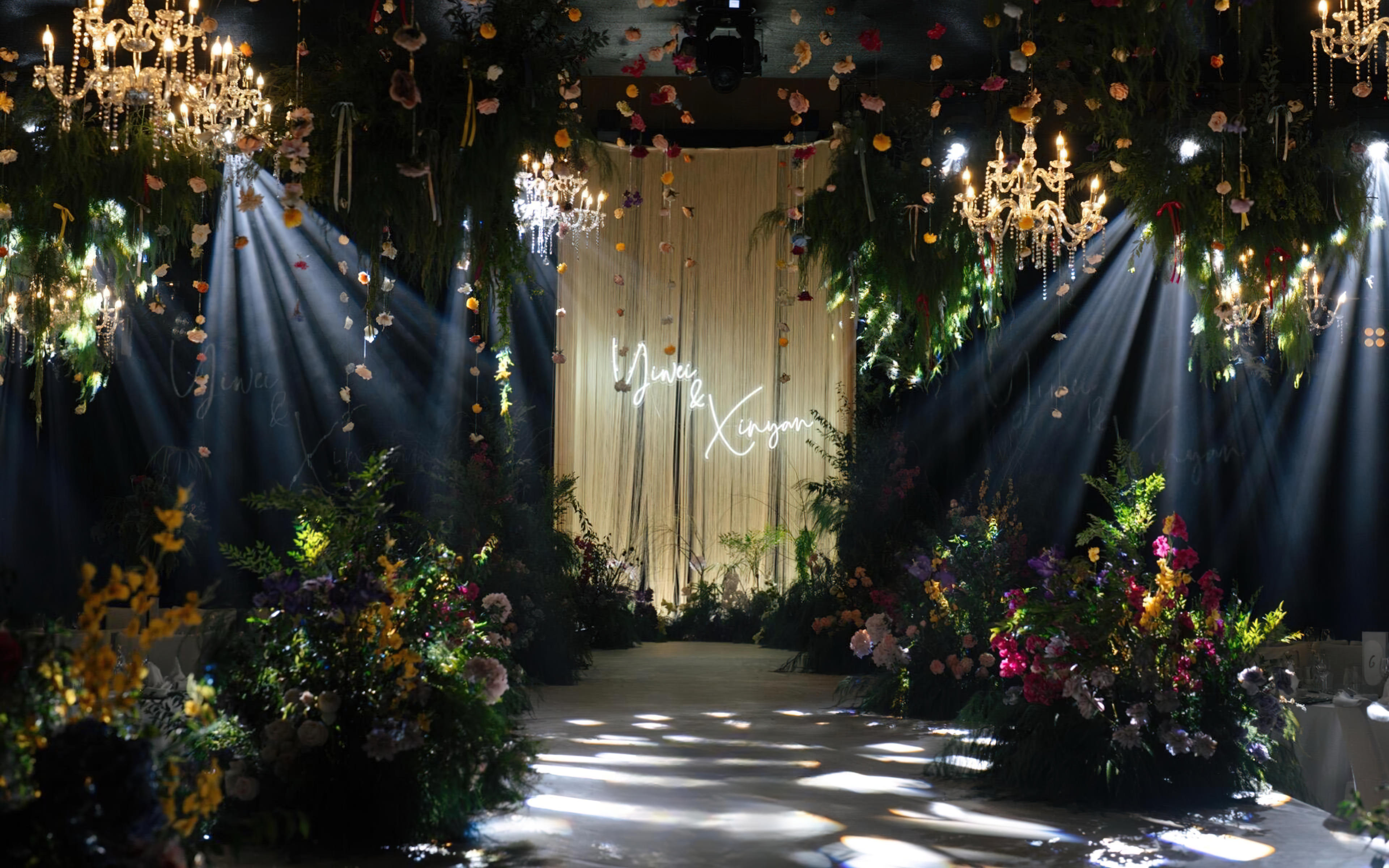 香檳色系花園風(fēng)格