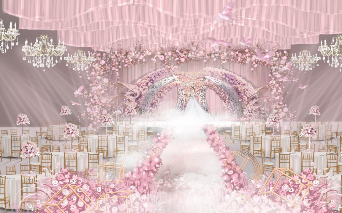【蒂凡婚礼】守护#粉色系婚礼