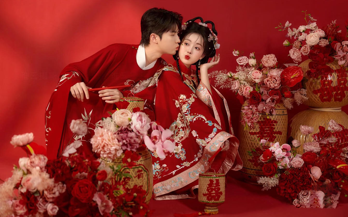 〖今朝小喜事??〗超有趣的新中式漢服婚紗～