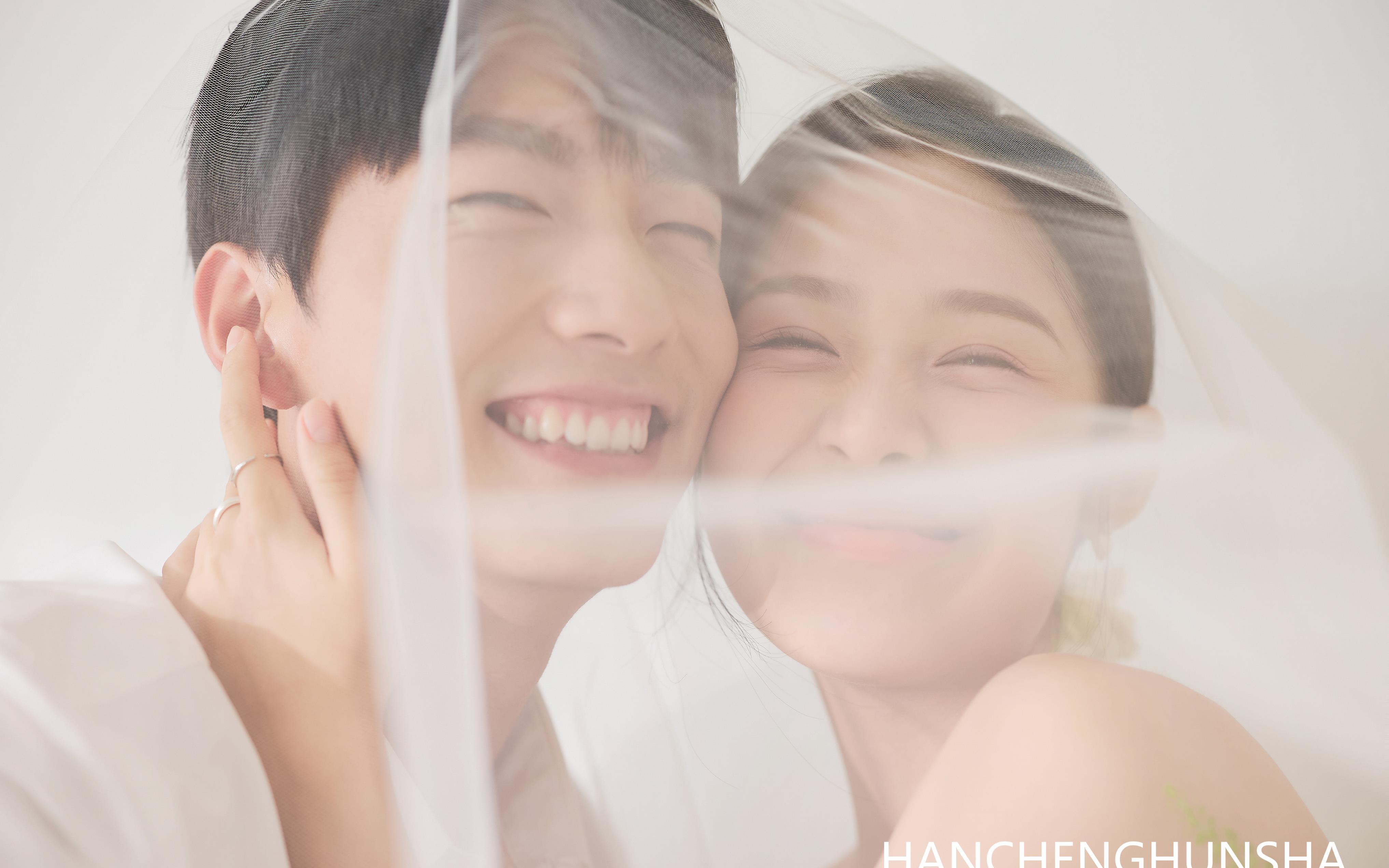 松弛又漂亮的韩式纪实婚纱照！简直太戳我了