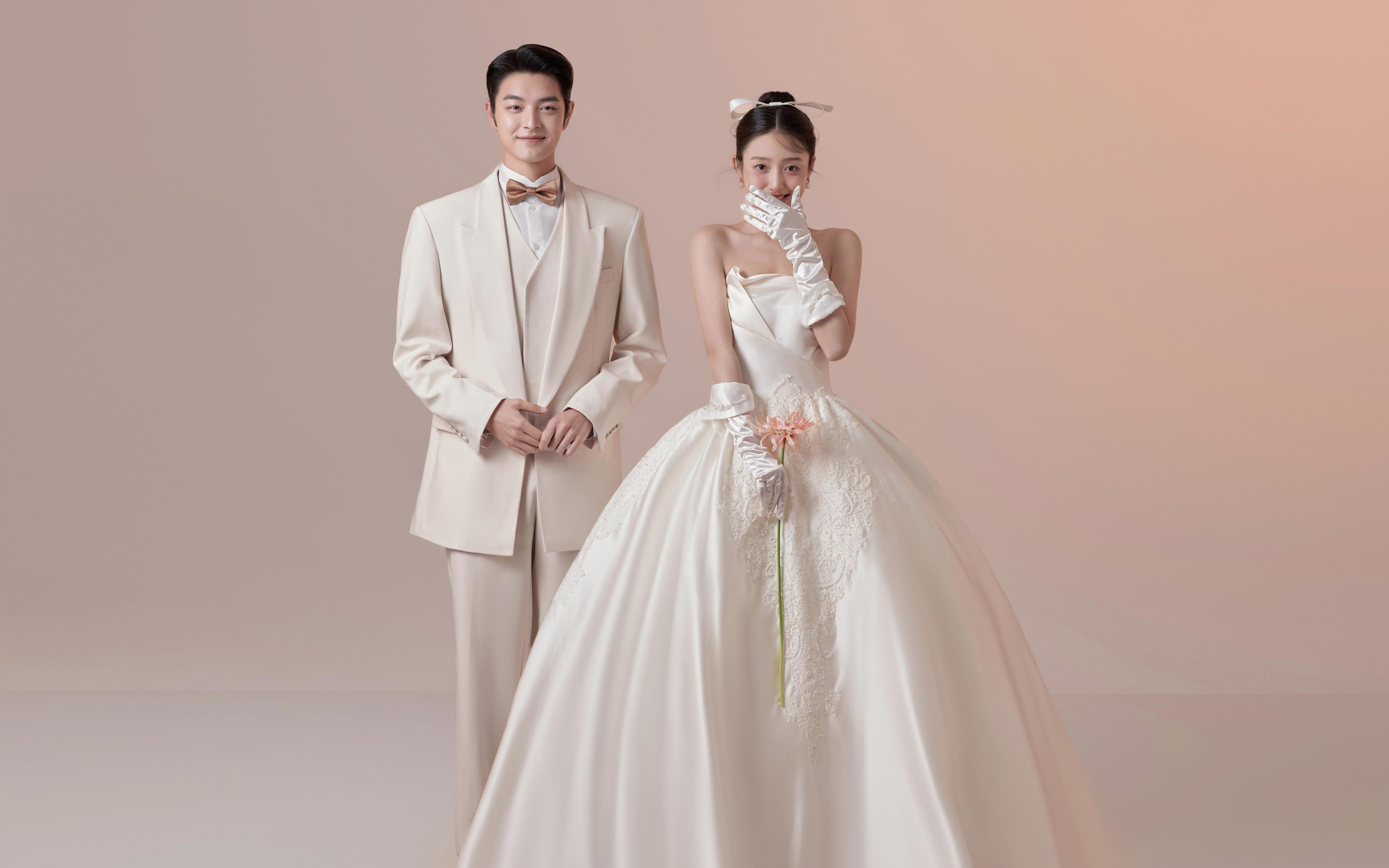 哇哦，拍到了比ins博主还甜的韩式婚纱照