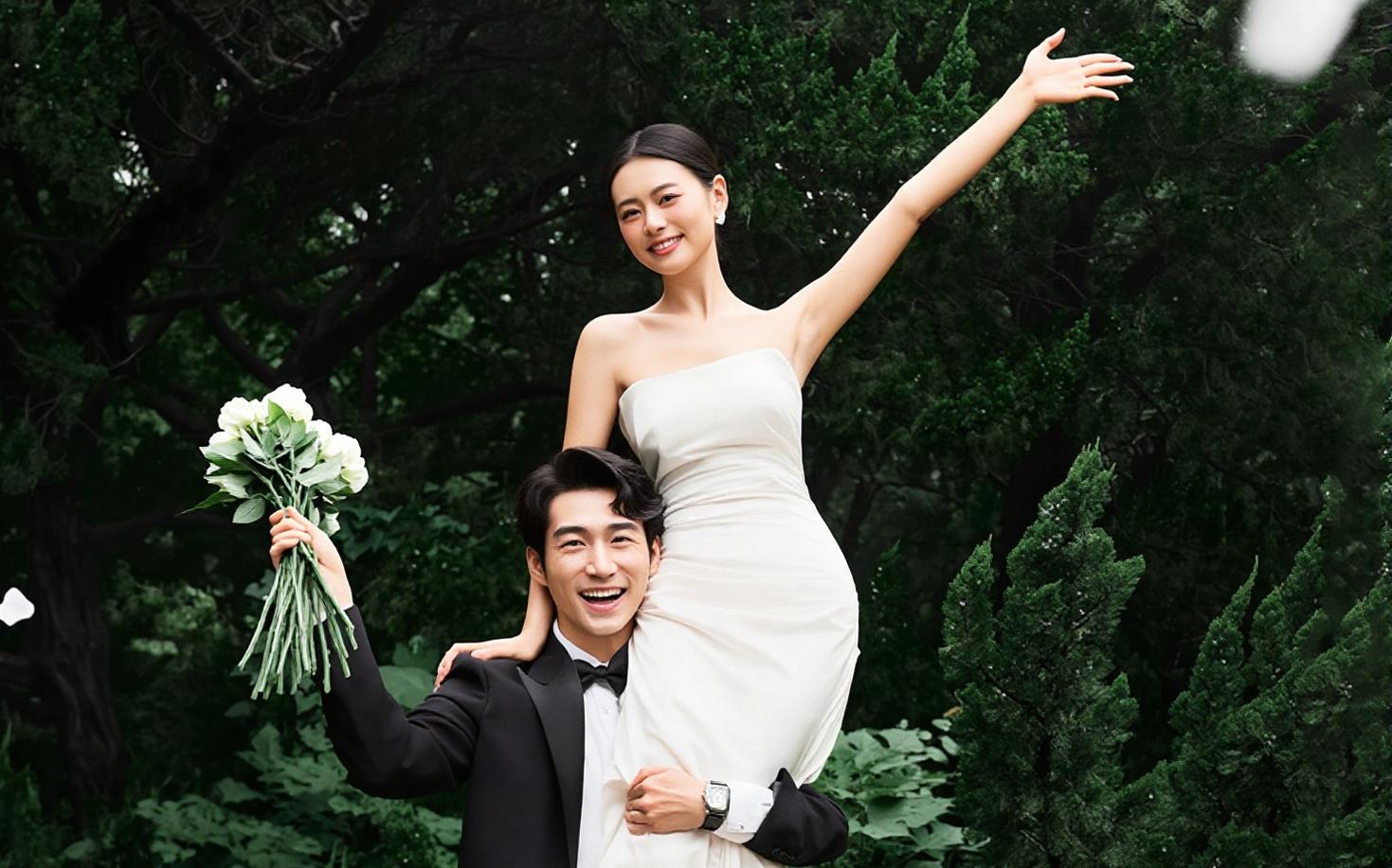 一眼淪陷 電影草坪婚紗照