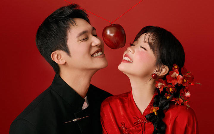 全程的喜嫁新中式婚紗照