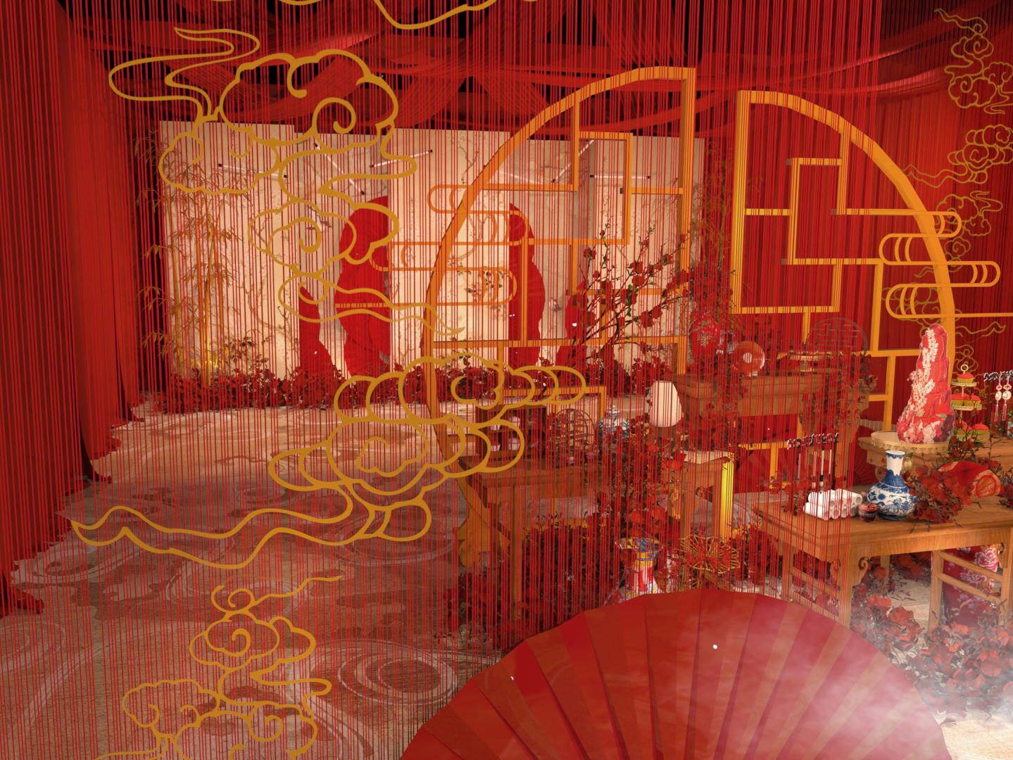 茹馨阁新中式婚礼--红鸾