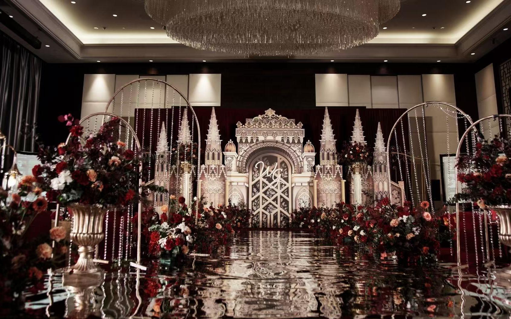 法式宮廷童話婚禮布置