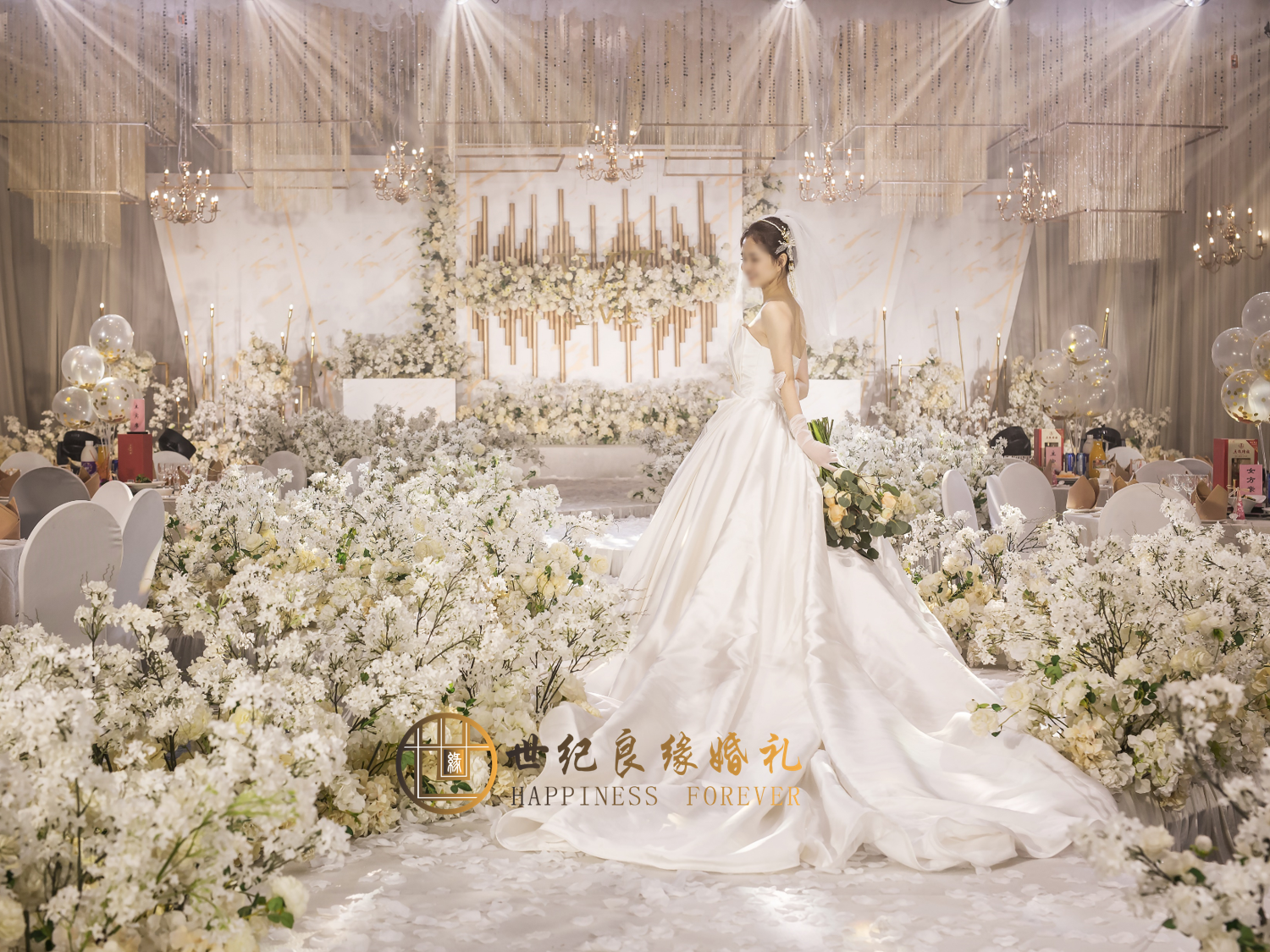 （世纪良缘婚礼）梦幻奢华香槟金婚礼