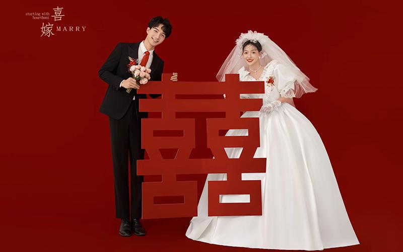 喜嫁婚纱照❤️果真永远不会过时的风格