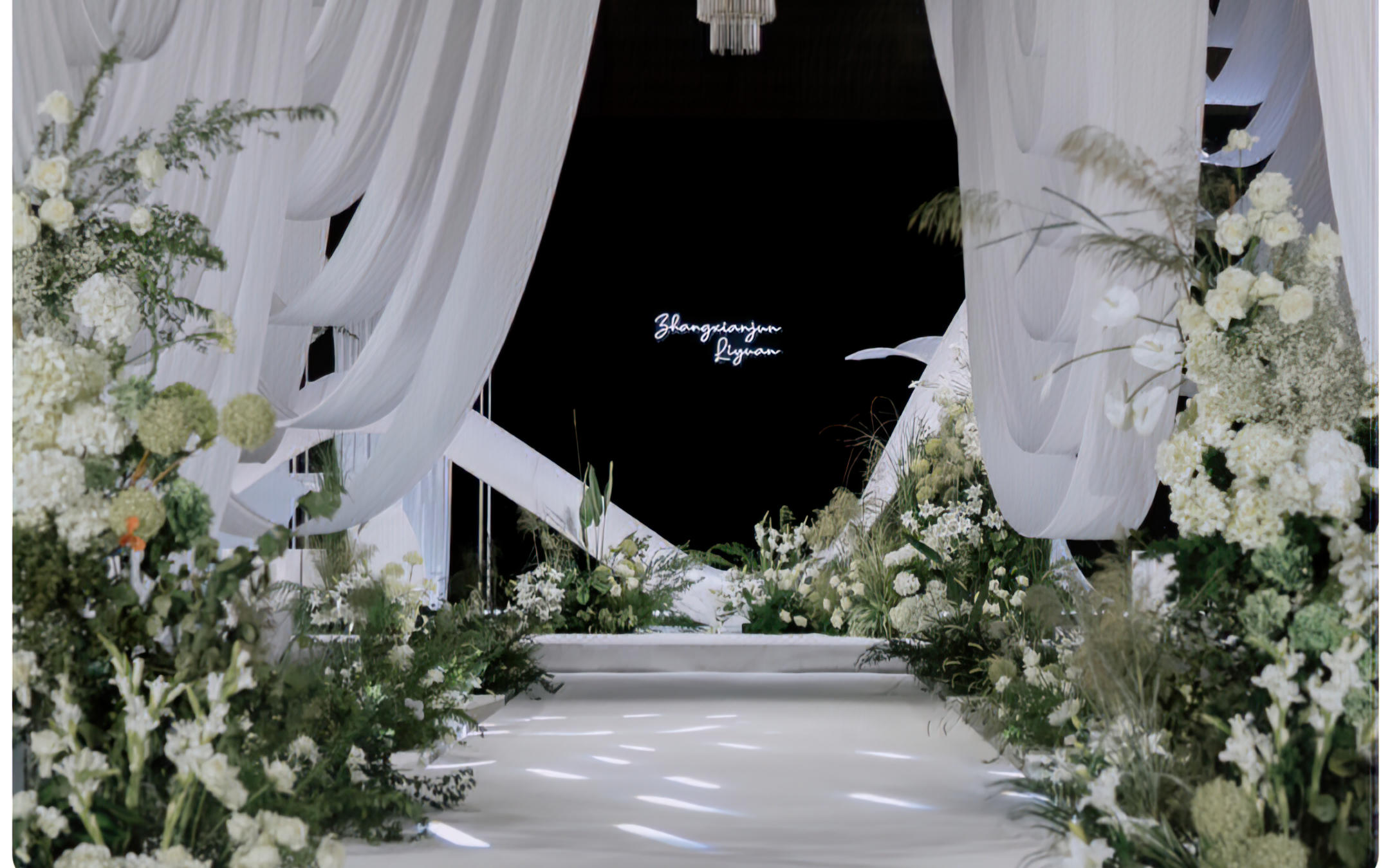 【海派婚礼】白绿韩式清新婚礼