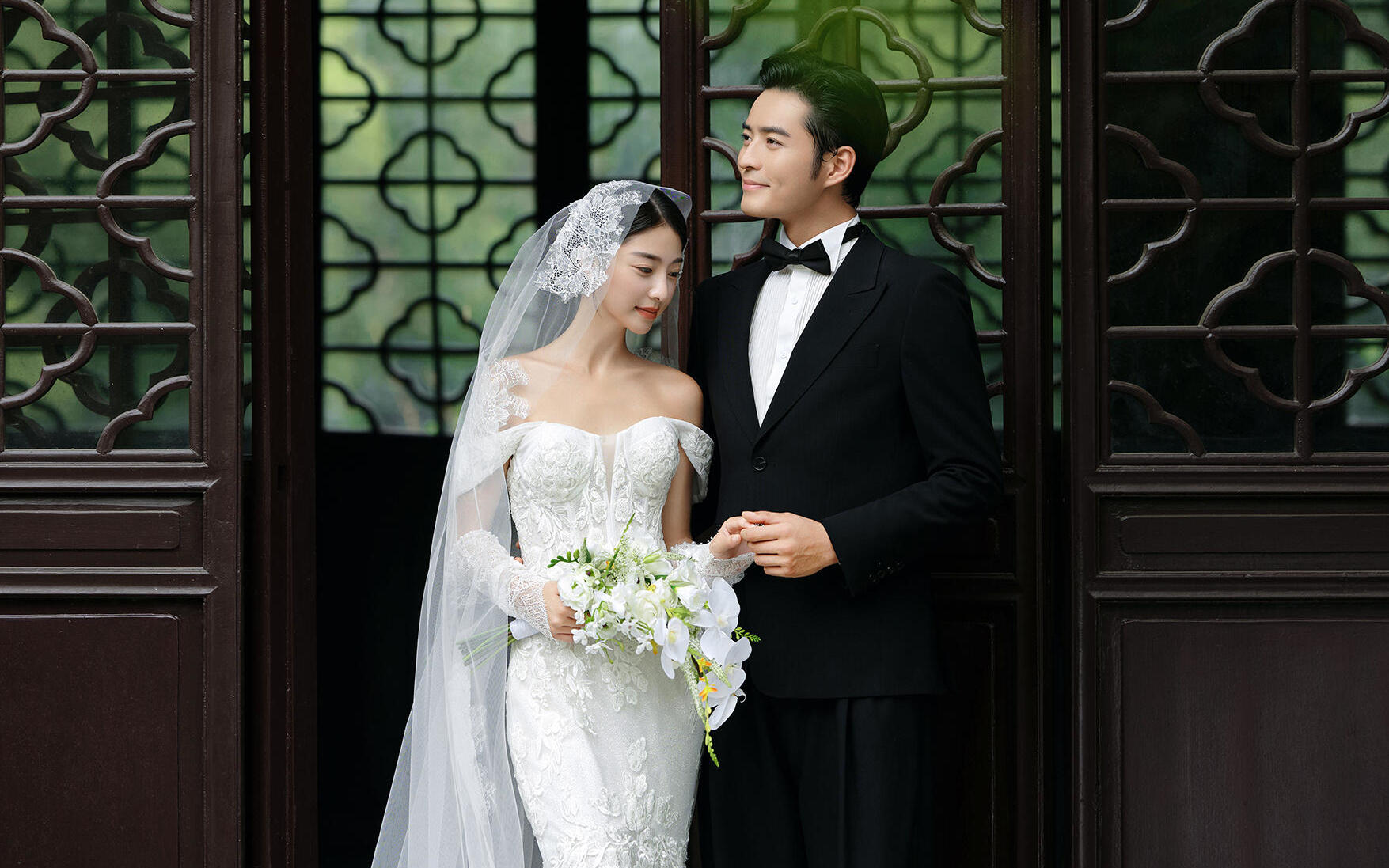 惊艳pyq的新中式婚纱照浪漫鼠啦~