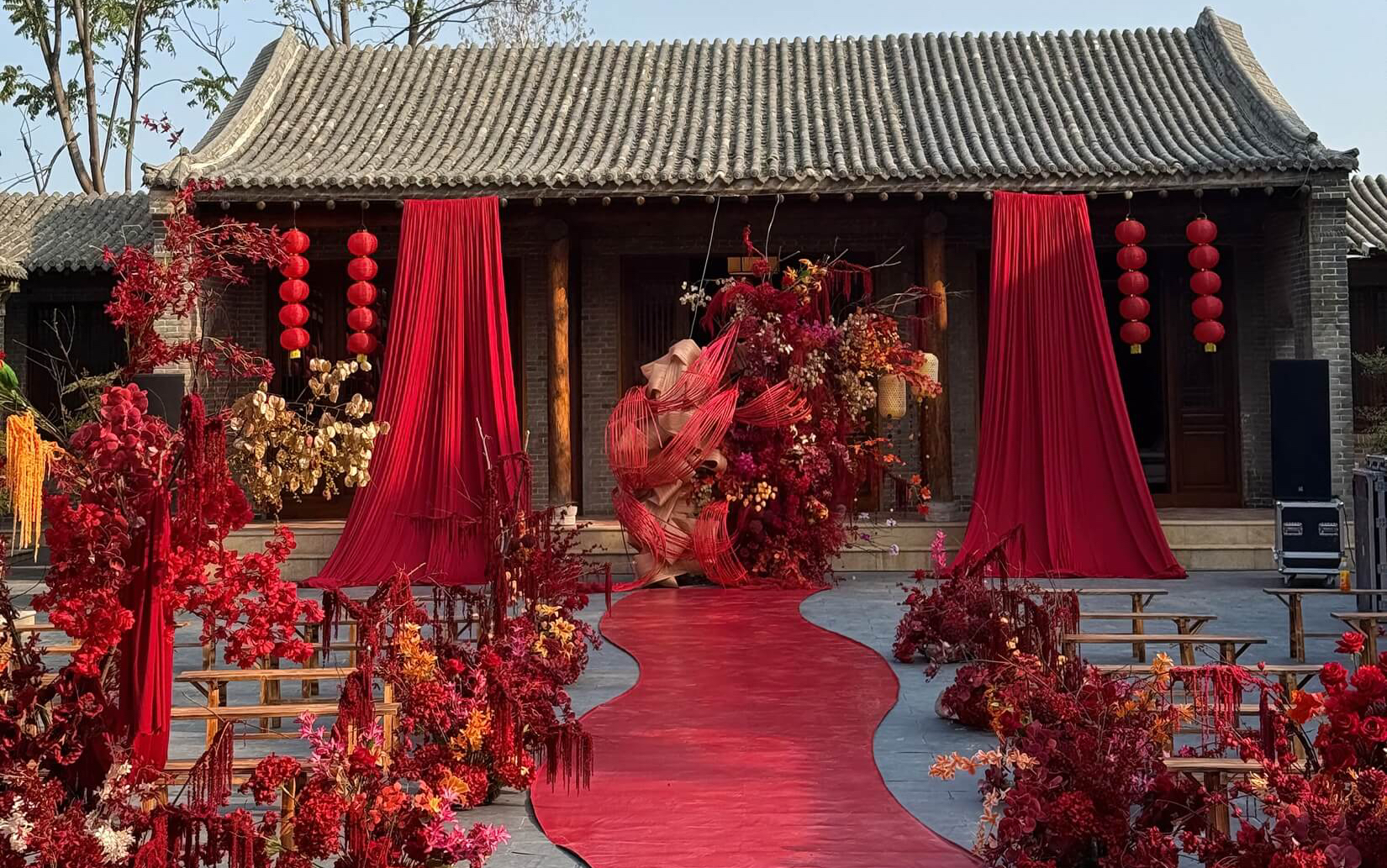 庭院中式婚礼