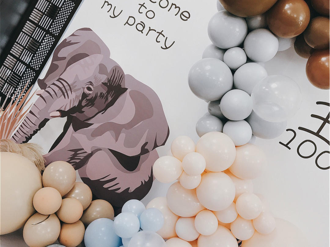 高性价比可爱宝宝宴布置萌宝生日宴布置