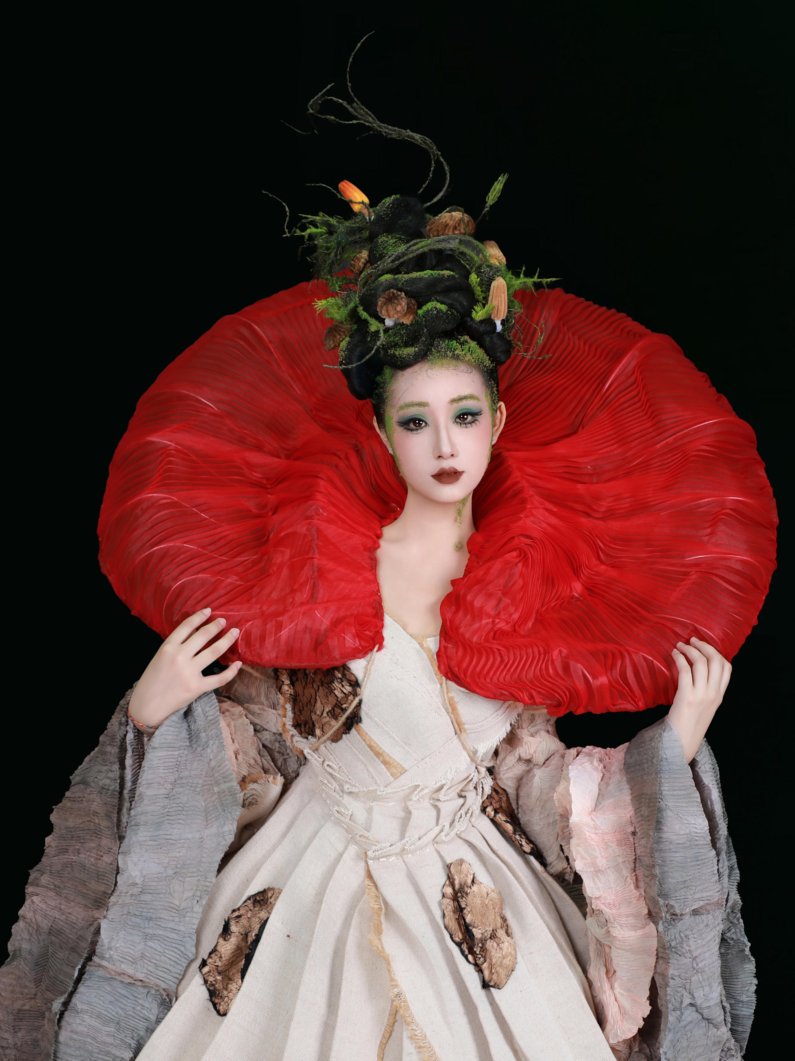 人体彩绘创意妆造