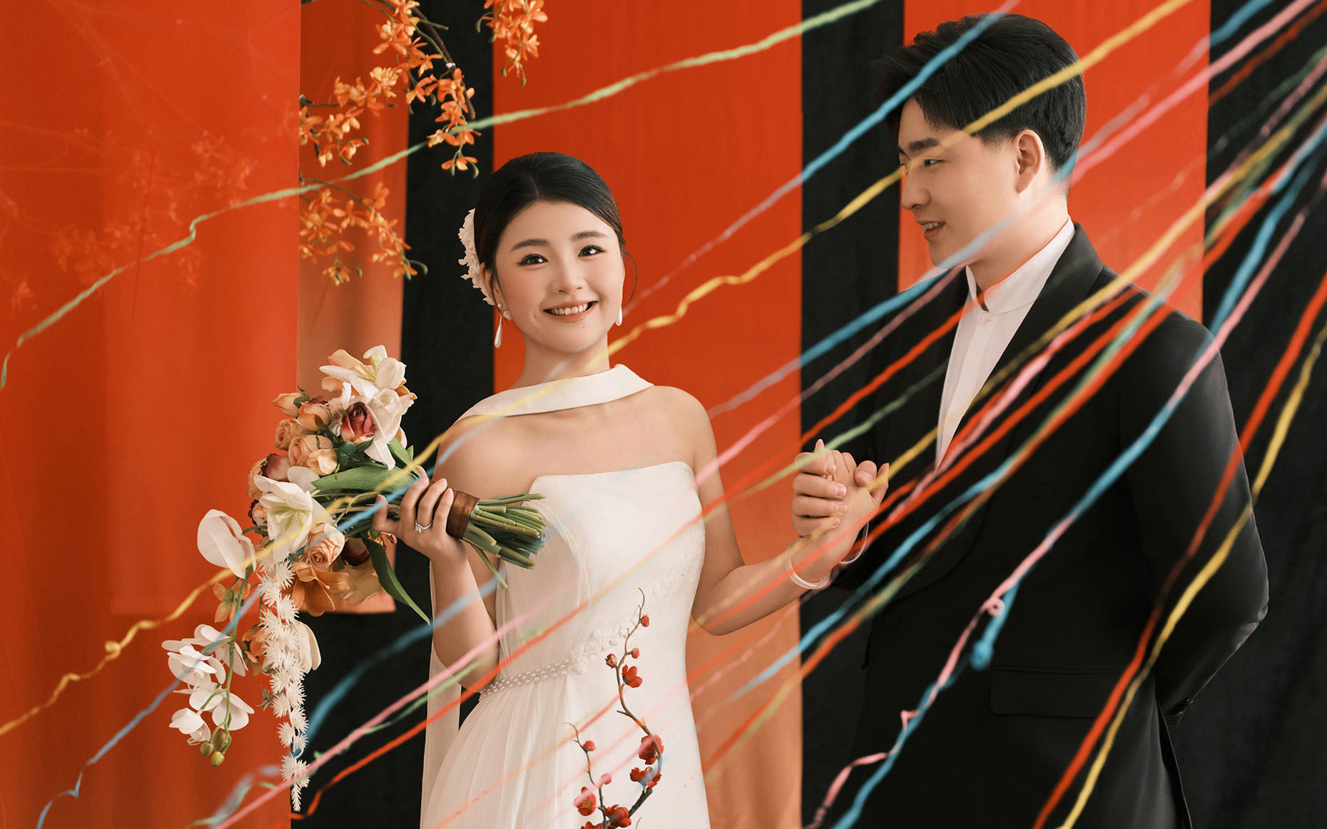 【客片】驻马店现在订婚，都开始流行预制订婚照了