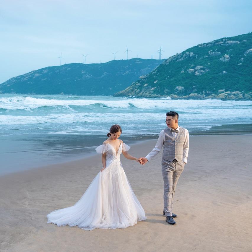 沙滩海景主题---婚纱照