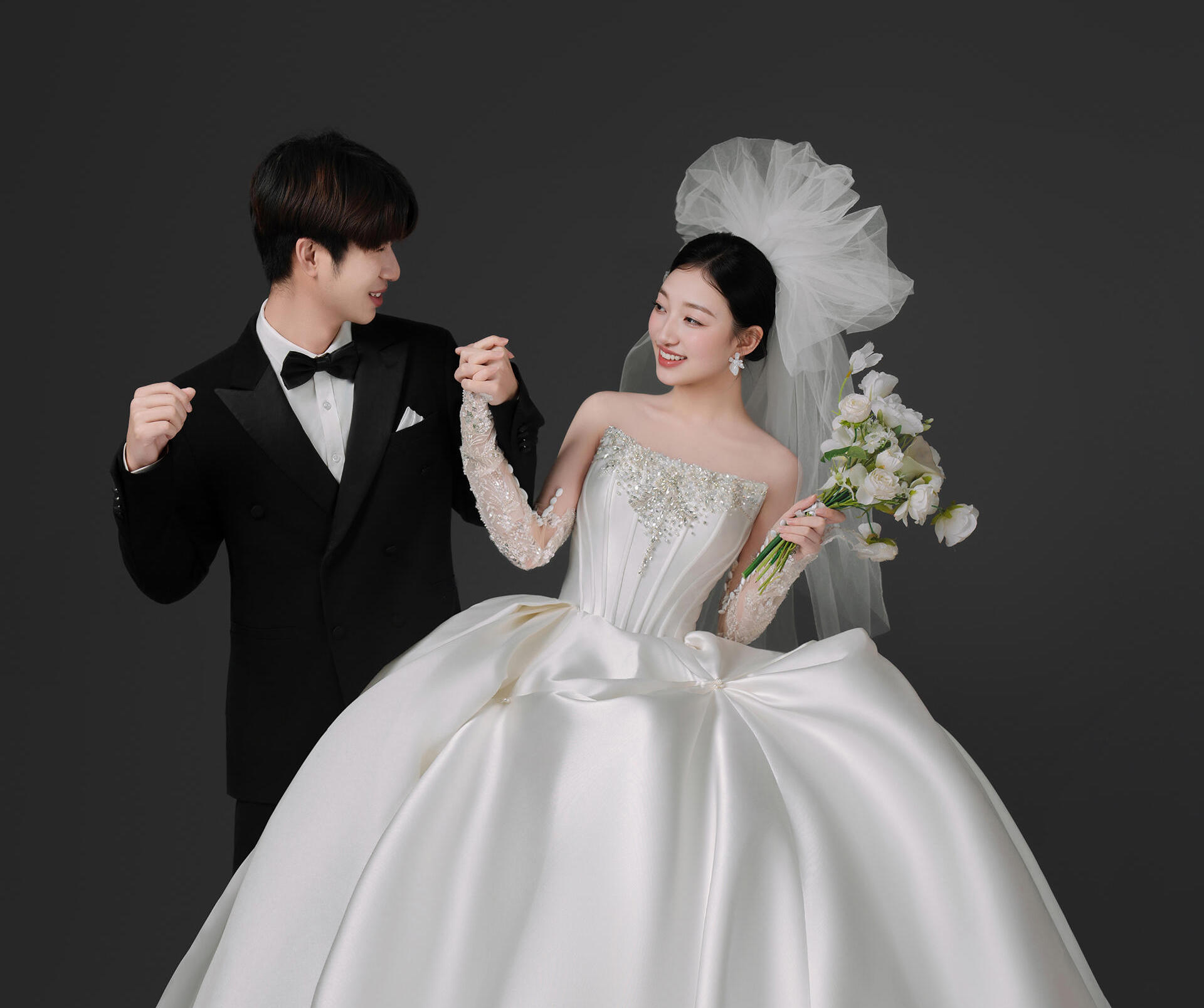 客片-极简韩式婚纱照 