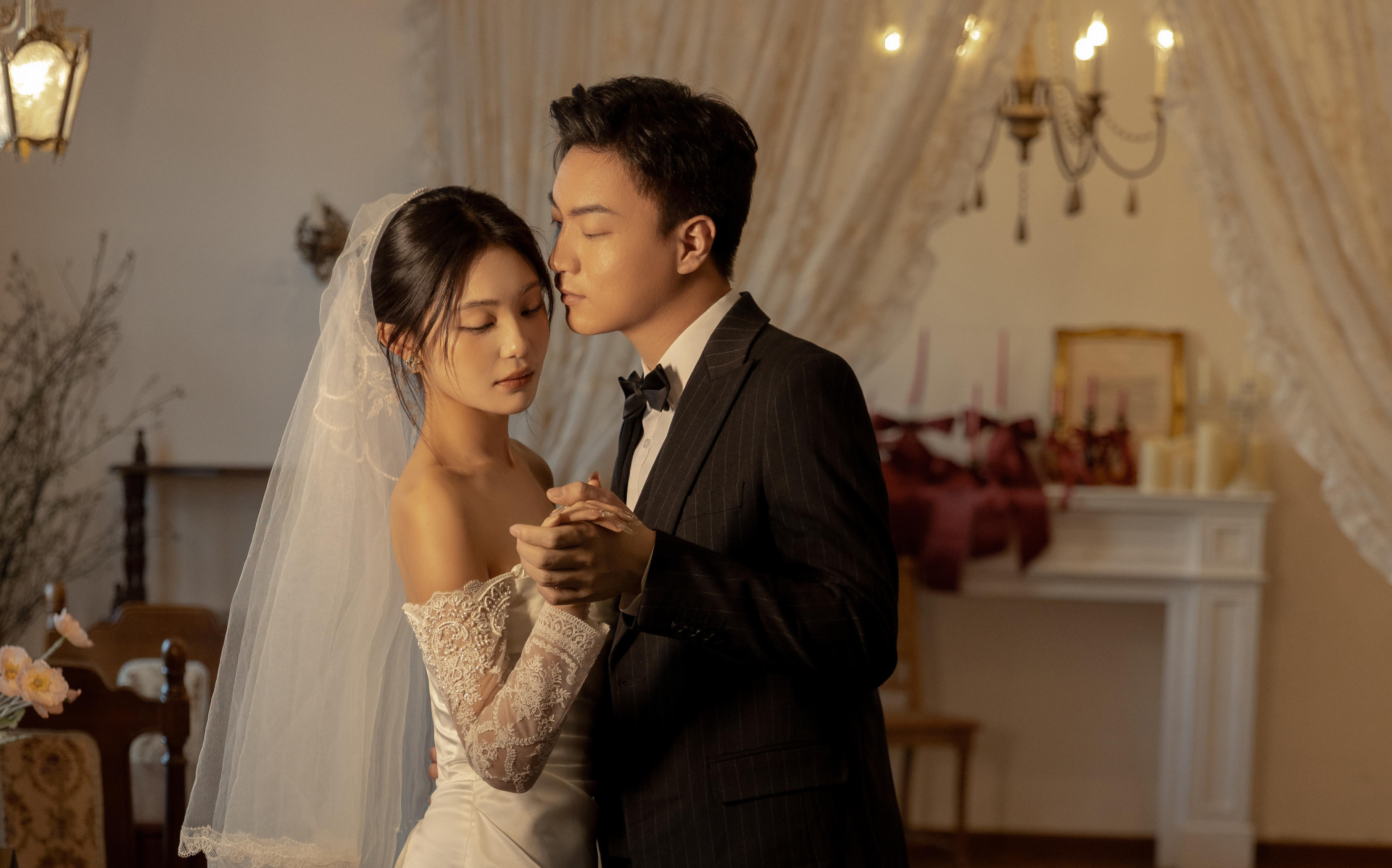 恰到好处的浪漫 小众复古婚纱照美的离谱