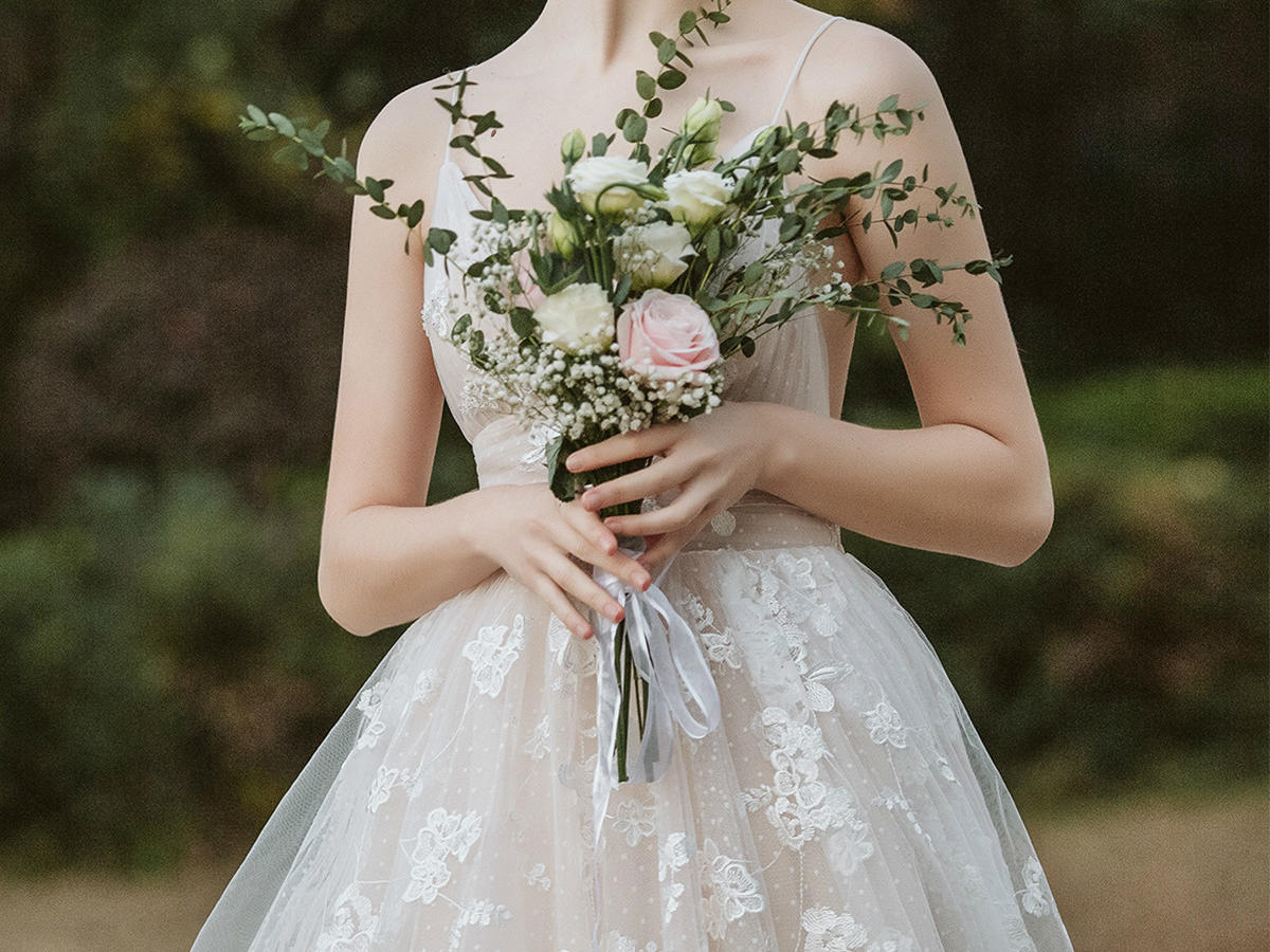 【花间】春夏新款小清新风格礼服