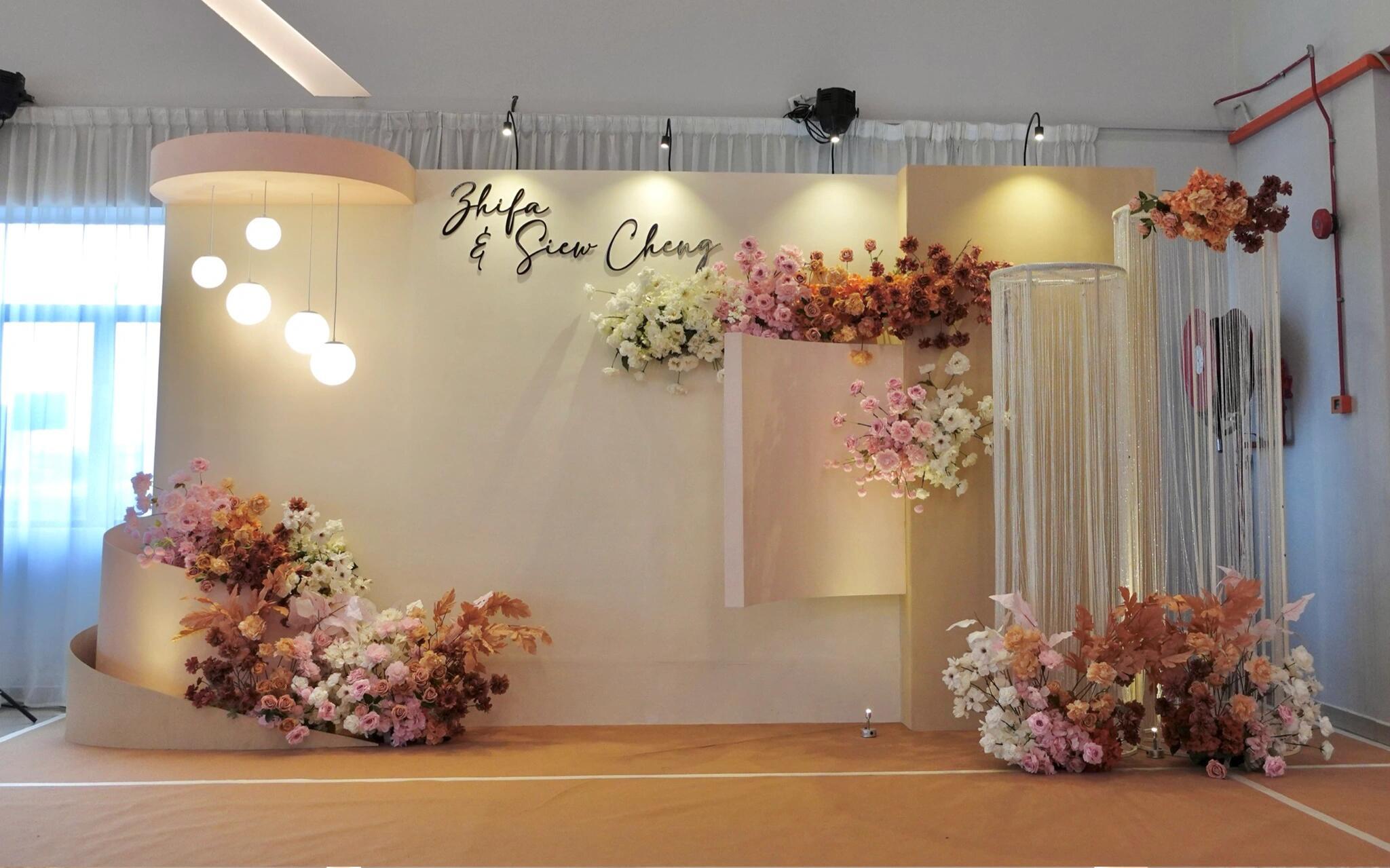 浪漫婚禮定制-小預(yù)算香檳色布置