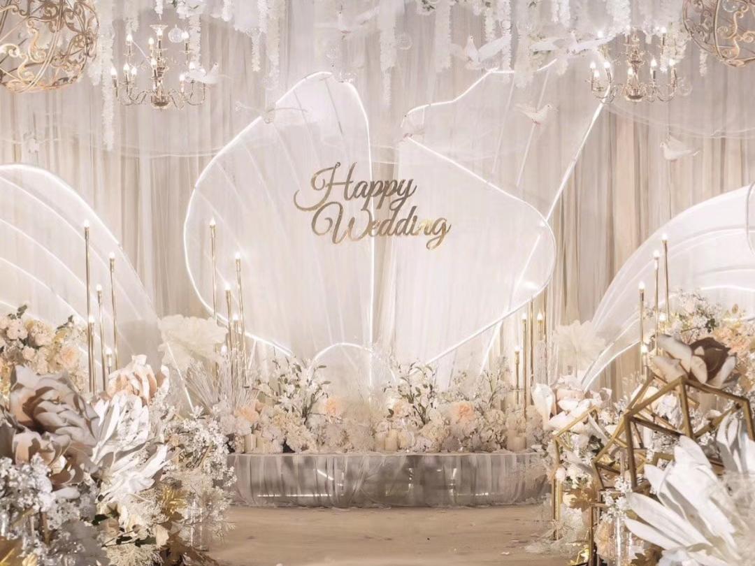 【十堰萝亚婚礼】小清新香槟色婚礼送主持