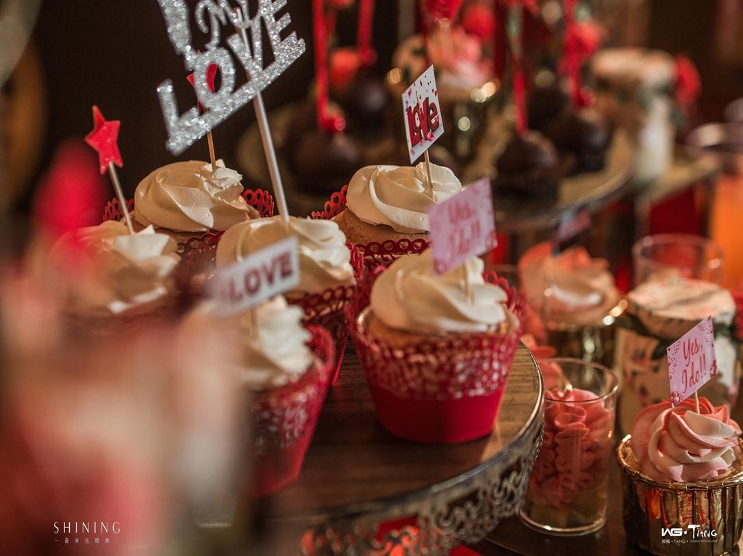 铜陵喜来也婚礼设计-西式红金