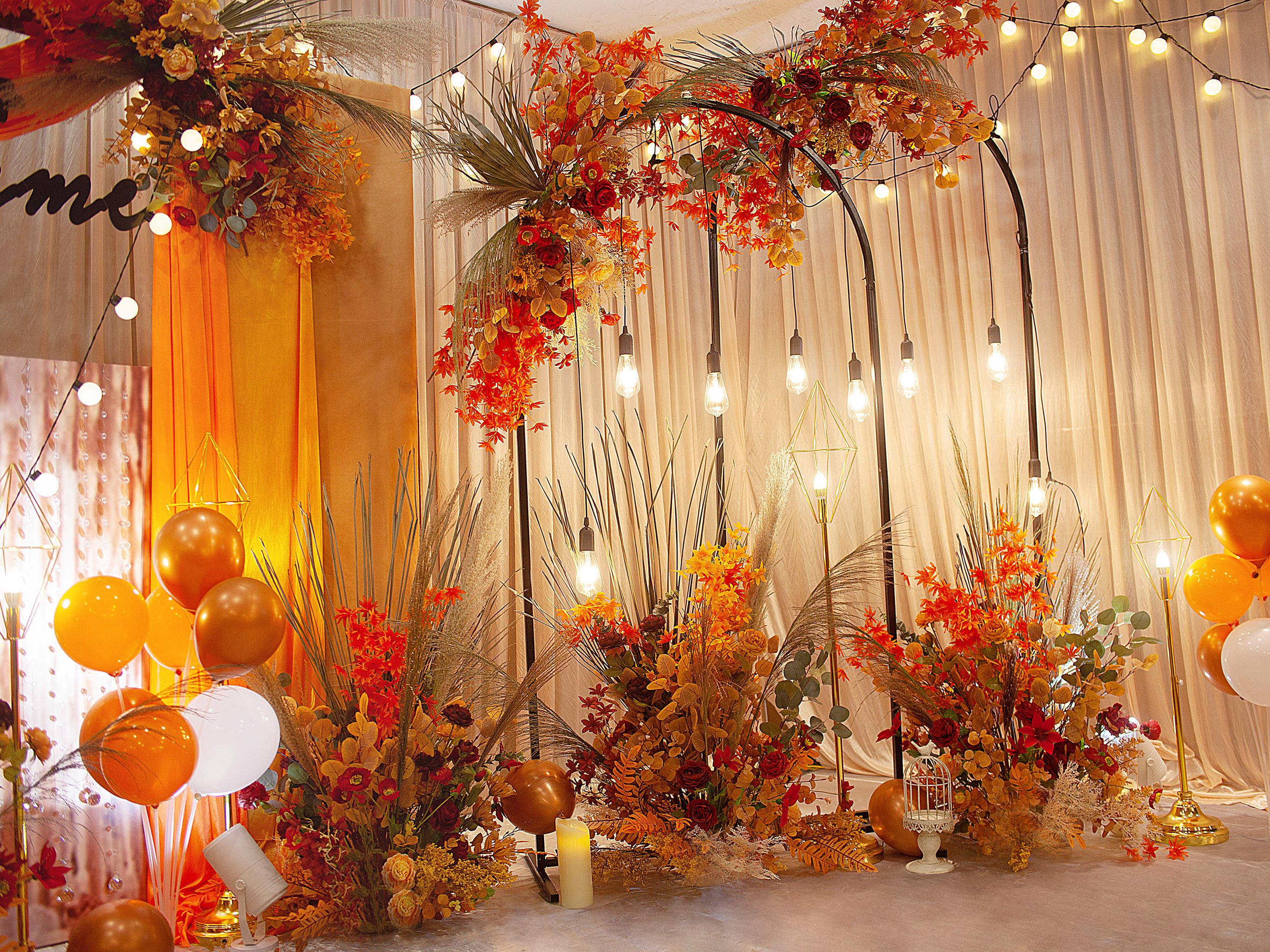 【麦瑞蜜婚礼工作室】经典 橙色系暖调婚礼