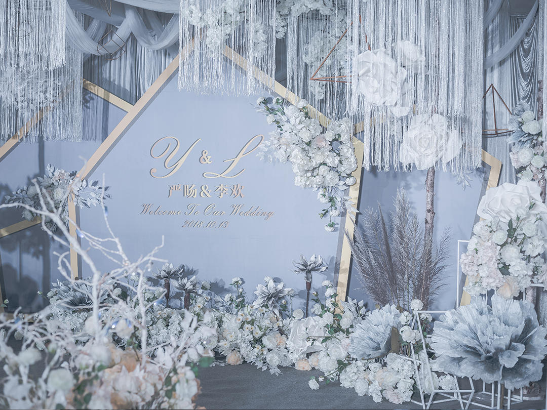 汇爱婚礼《简洁 亦是美》莫兰迪色