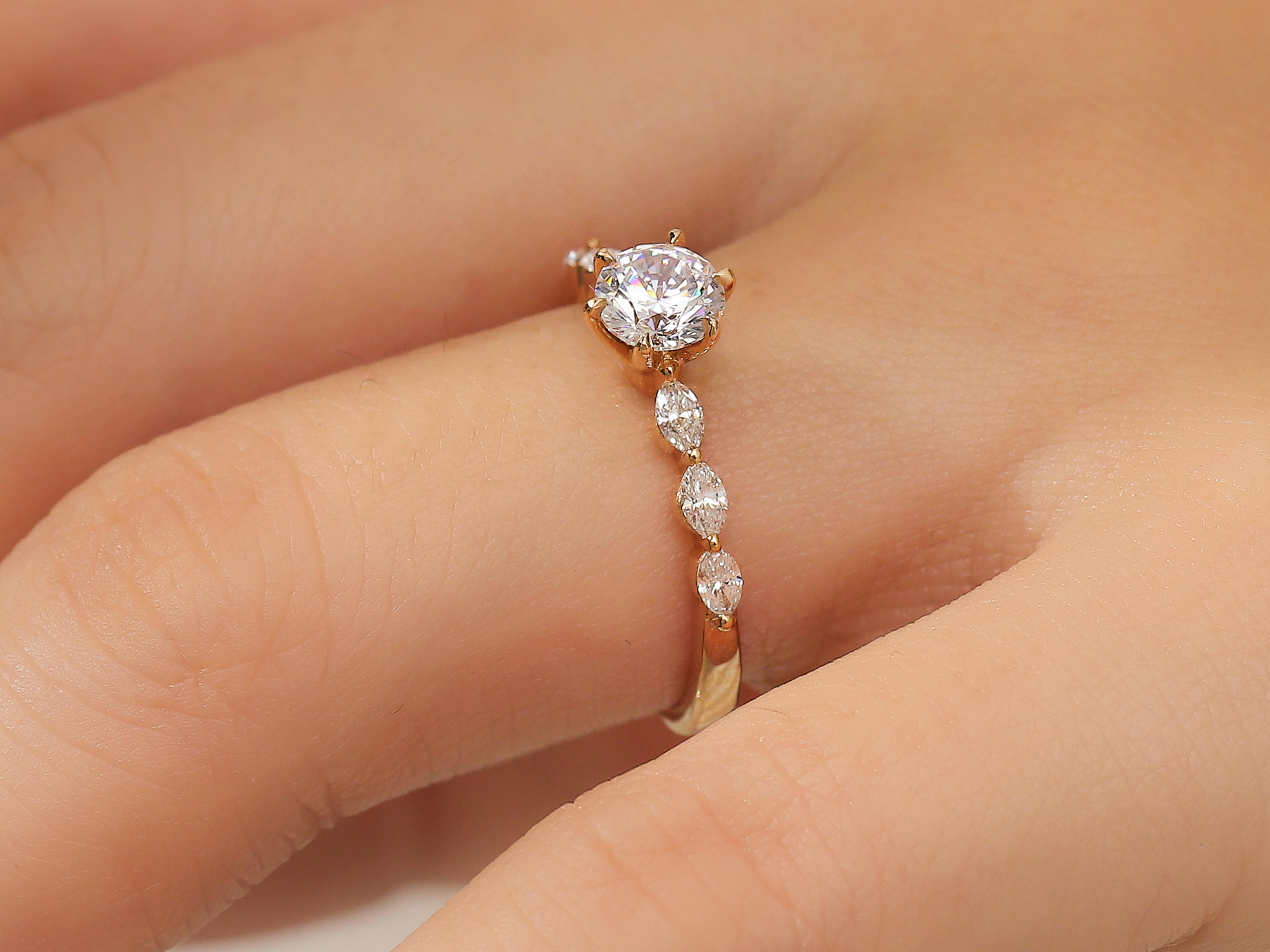 【星光闪耀】30分显大结婚钻戒|定制