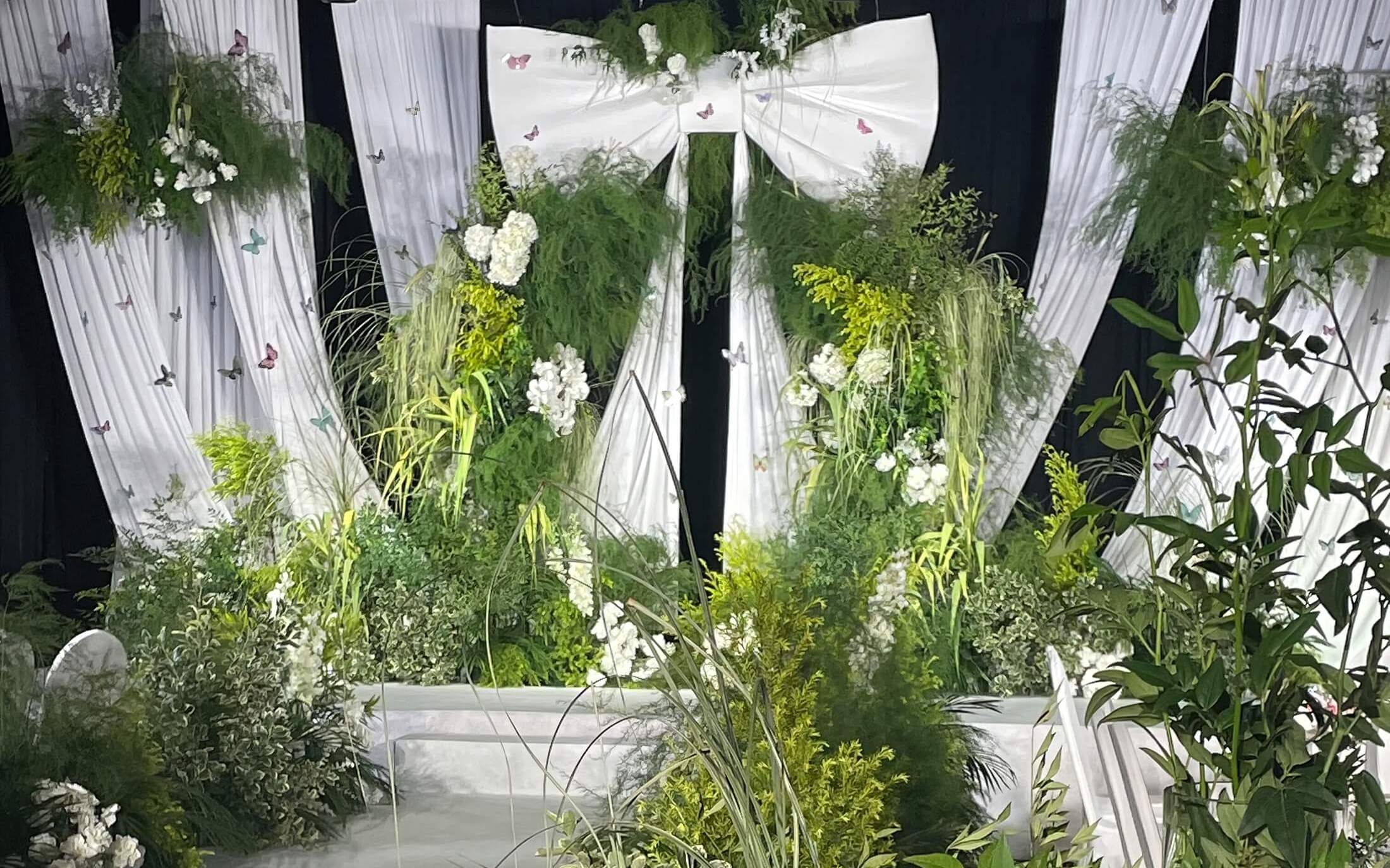 MEMO美慕|布幔蝴蝶结野生自然系婚礼