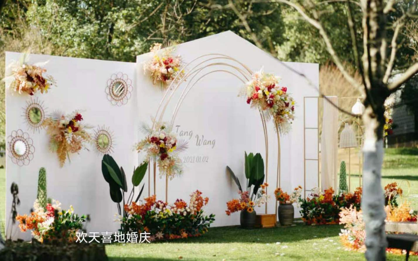 【欢天喜地婚庆】户外婚礼