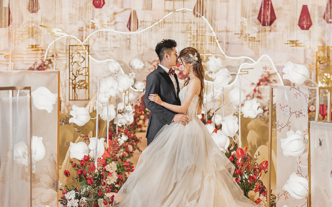 合禧丨DreamPark·莫兰迪系新中式婚礼