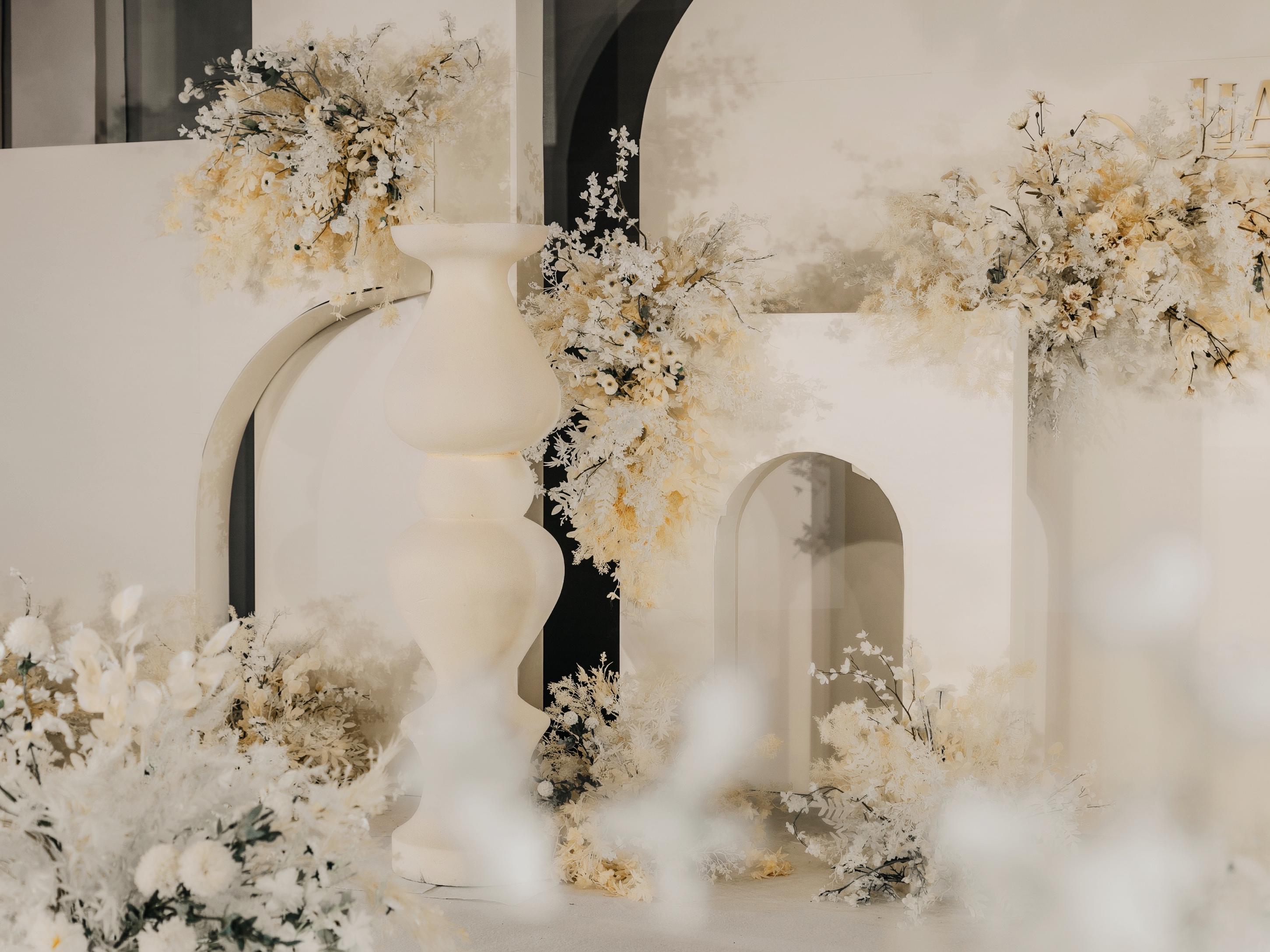 【沐堇】香槟色大气婚礼 私人定制 不满意重新设计