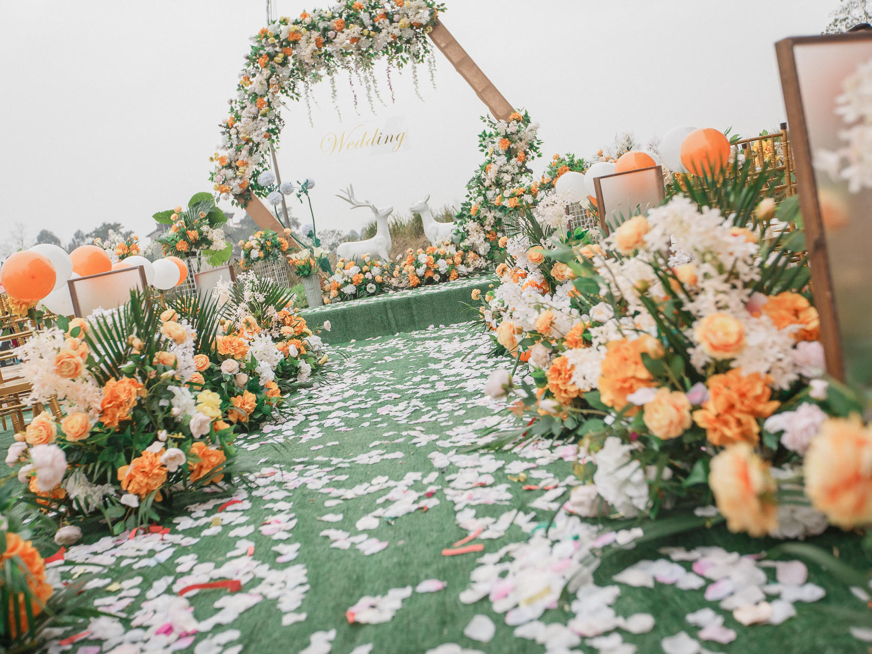 农村坝坝婚礼·根据场地可定制·风格多样任选