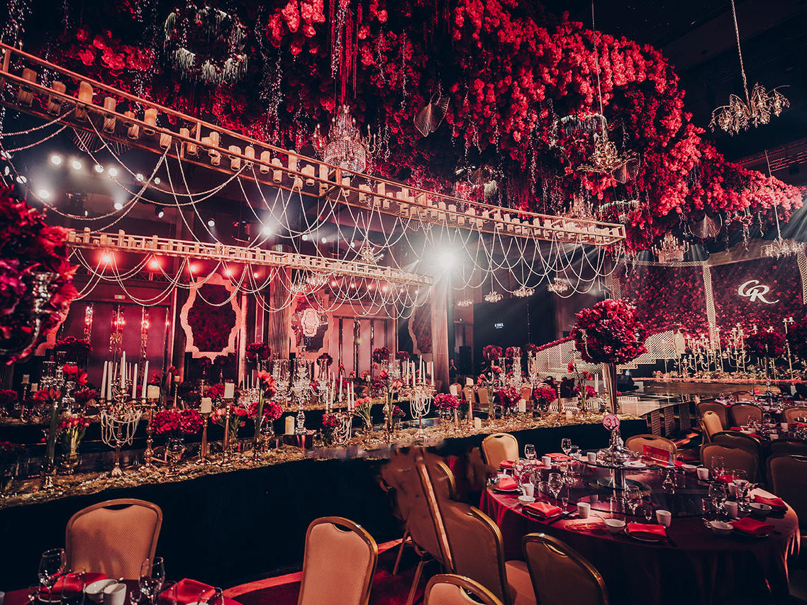 上海电视台欧式复古奢华婚礼