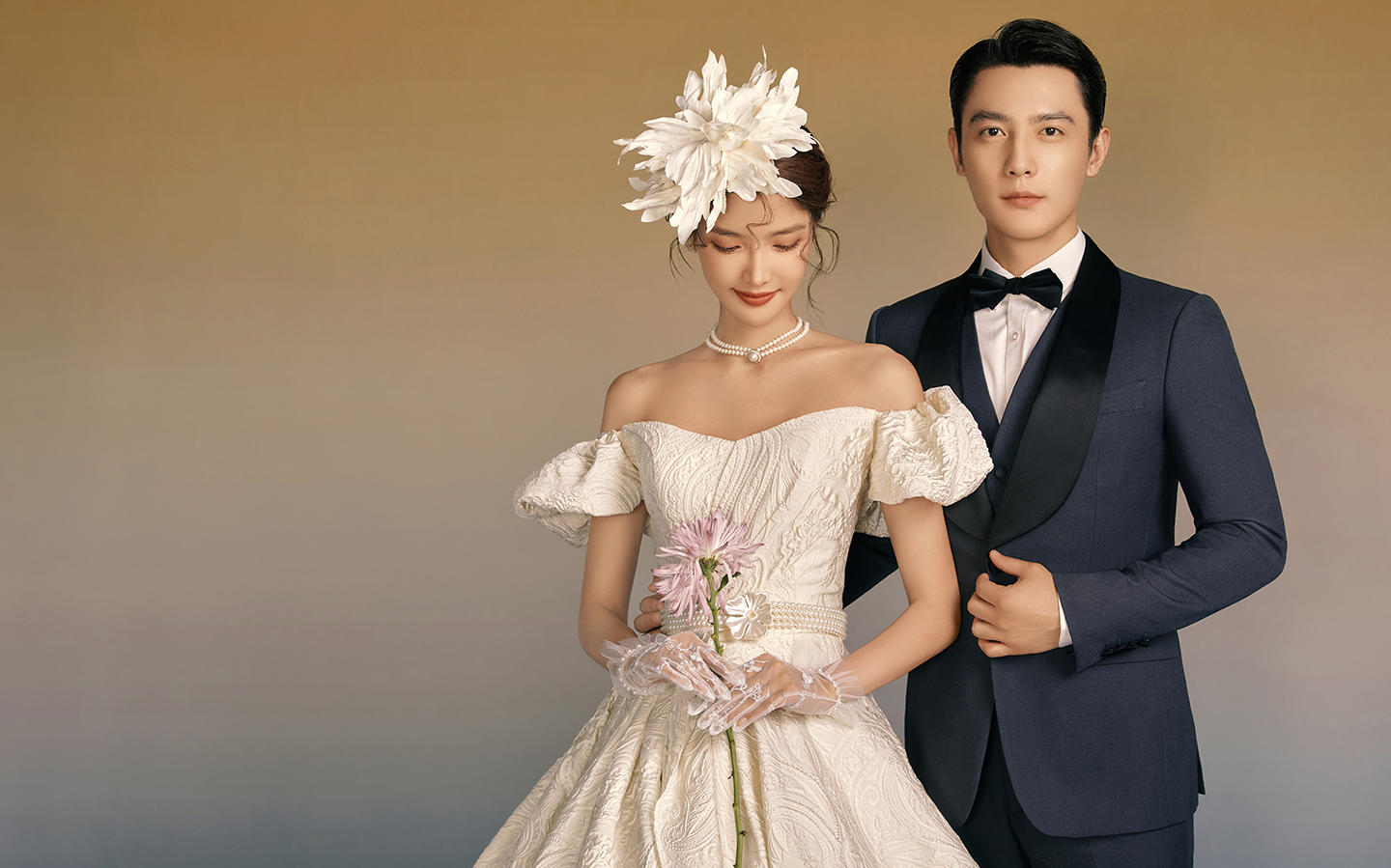 一眼就心动的法式油画婚纱照丨厦门婚纱照