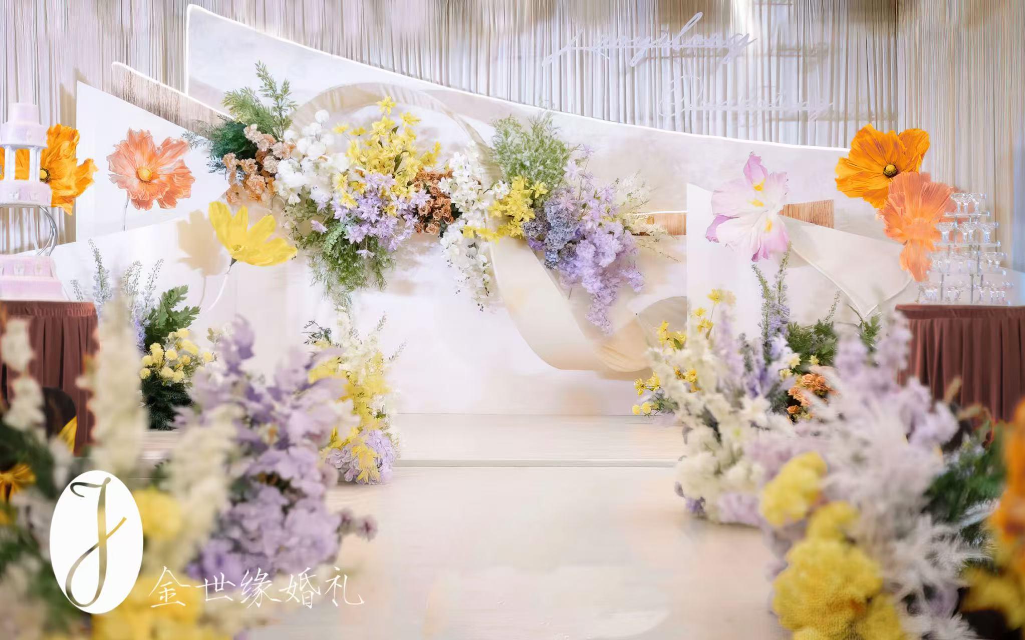 金世緣|安利一場氛圍感超強花園風婚禮