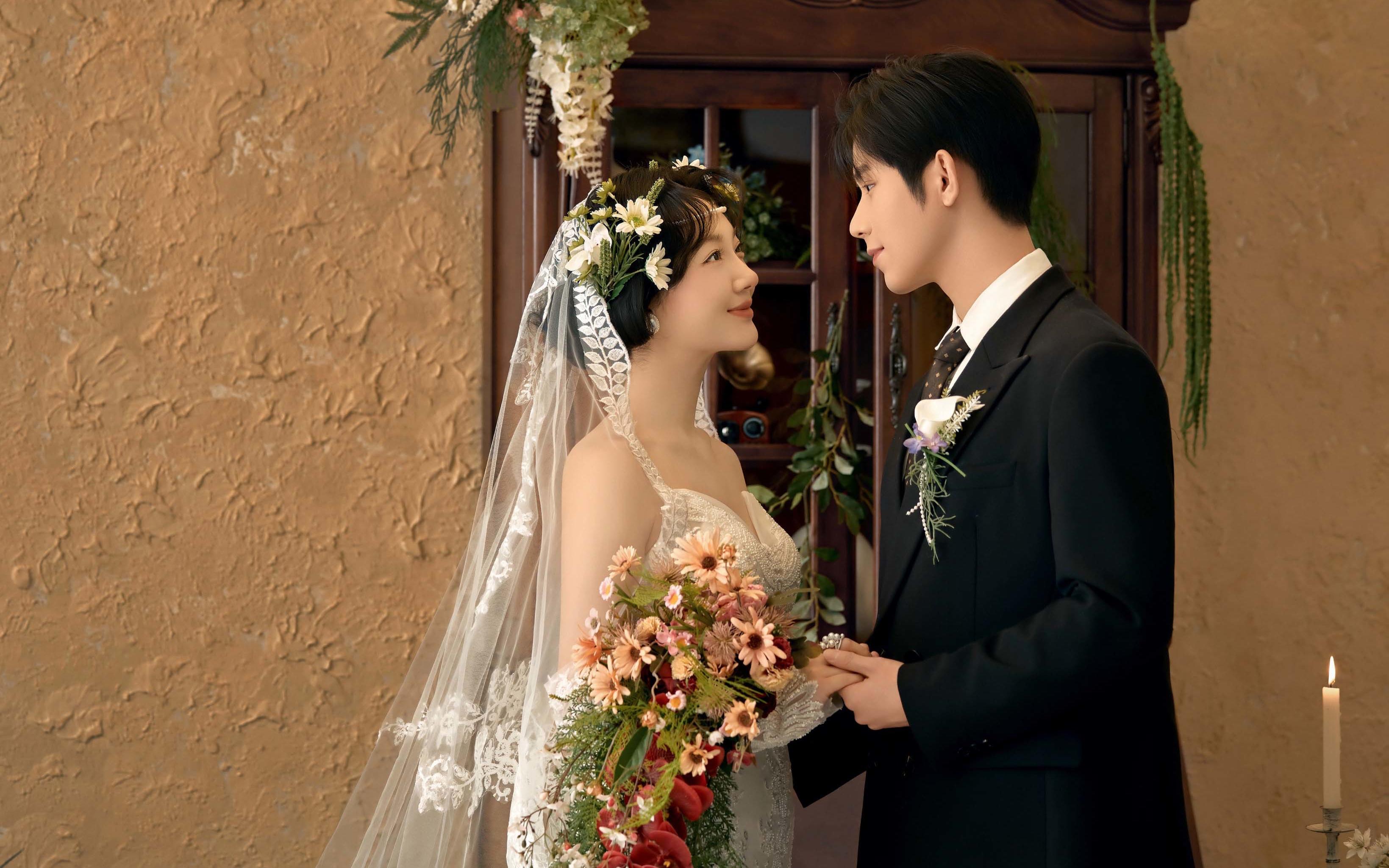 广州婚纱照｜把莫奈花园搬进室内