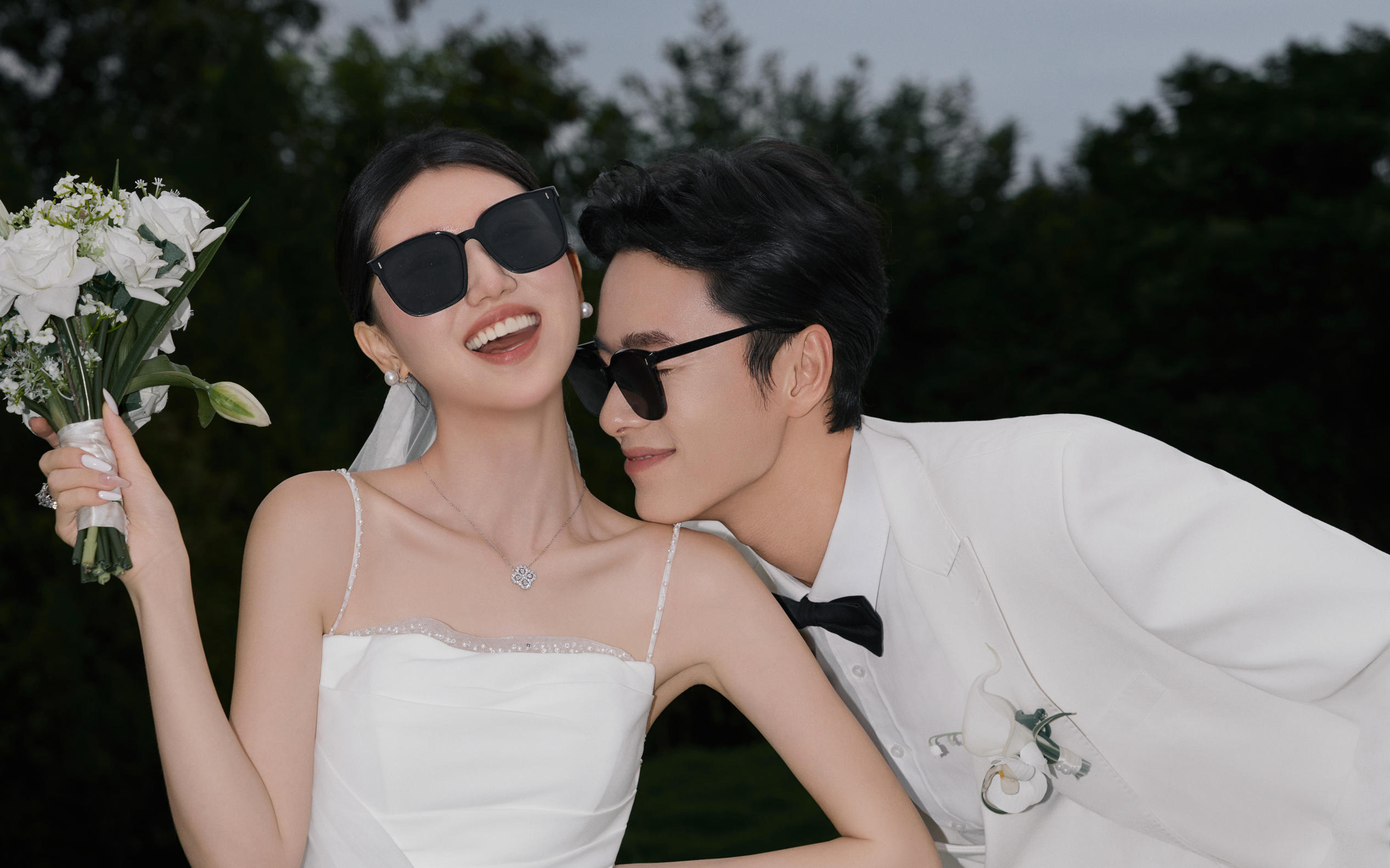 00后超爱的生命力婚纱照 绝了