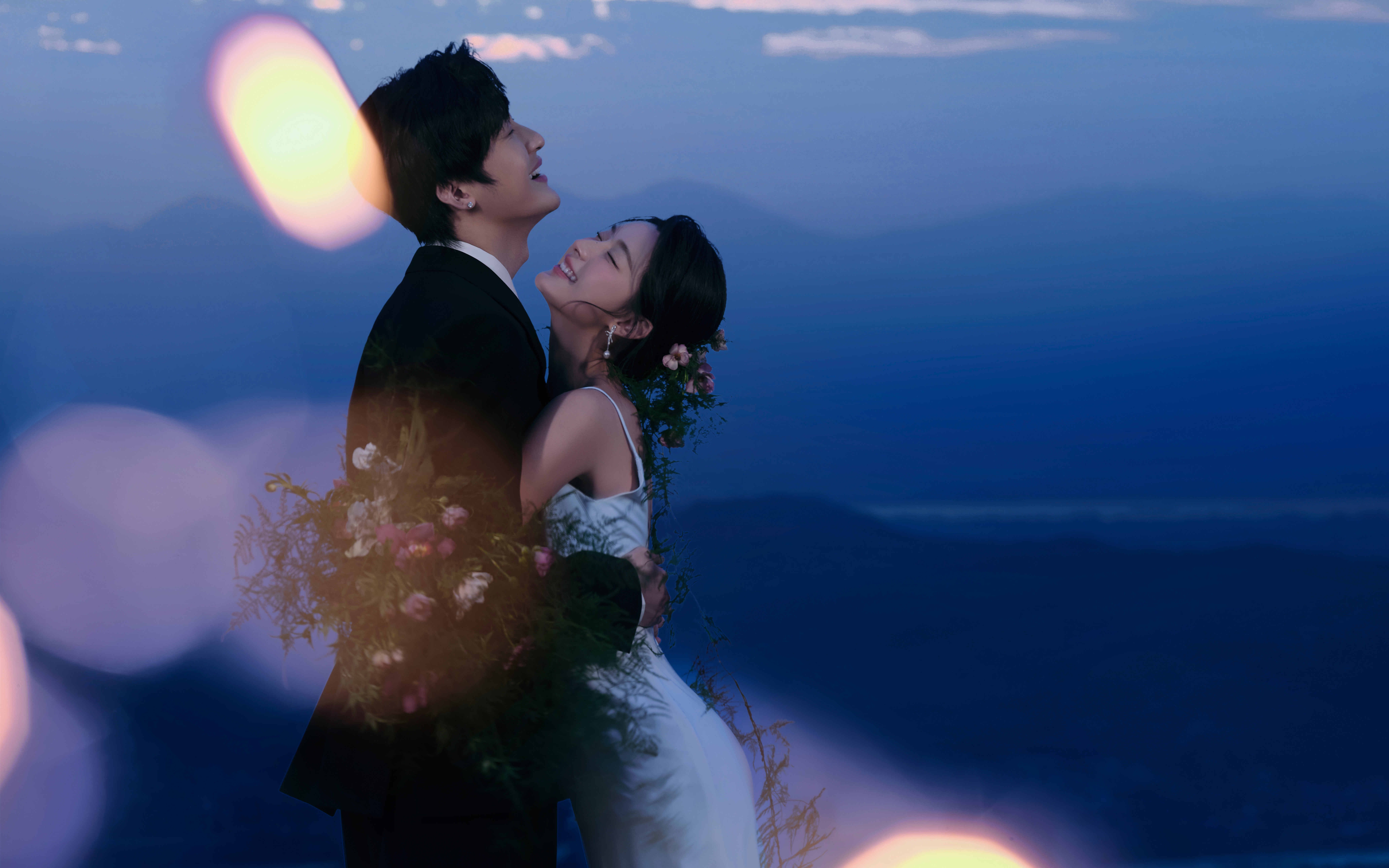 【施華洛攝影】藍(lán)調(diào)時(shí)刻??山頂夜景婚紗照