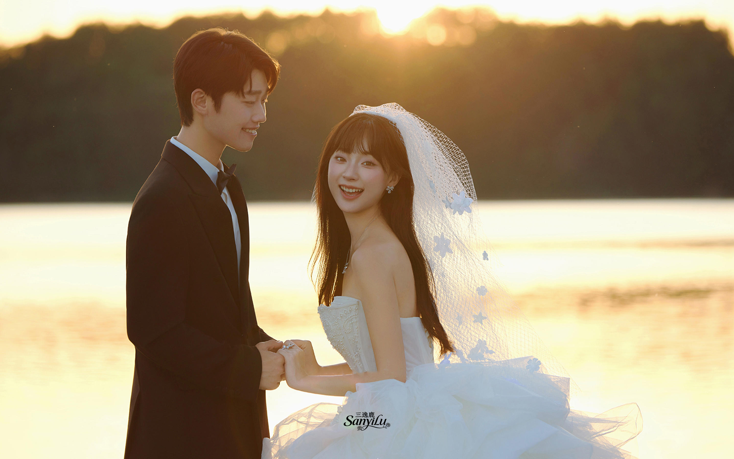 氧氣感十足的日落泡泡婚紗照，每張都好喜歡