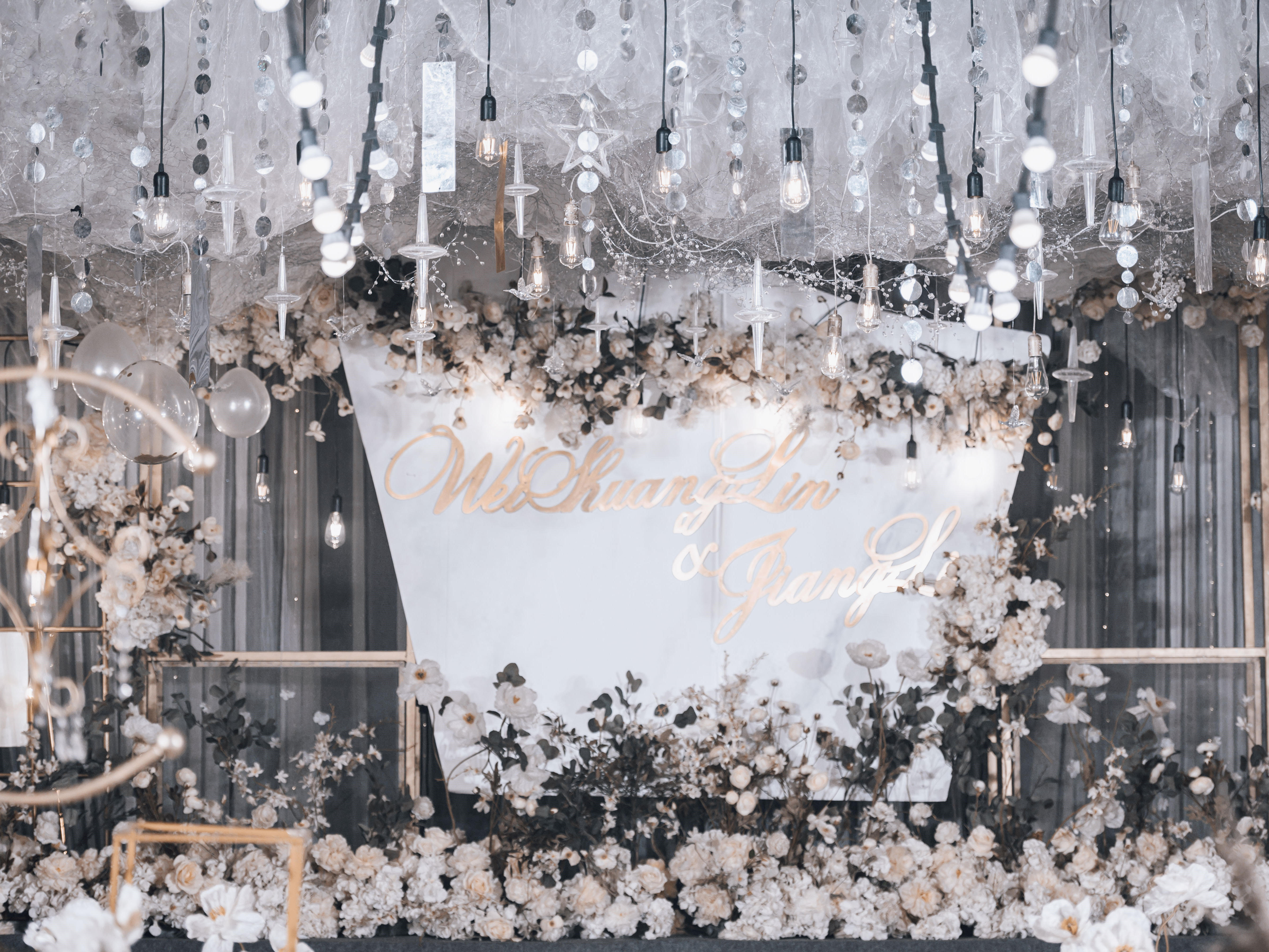 韩式闪耀主题室内唯美现场