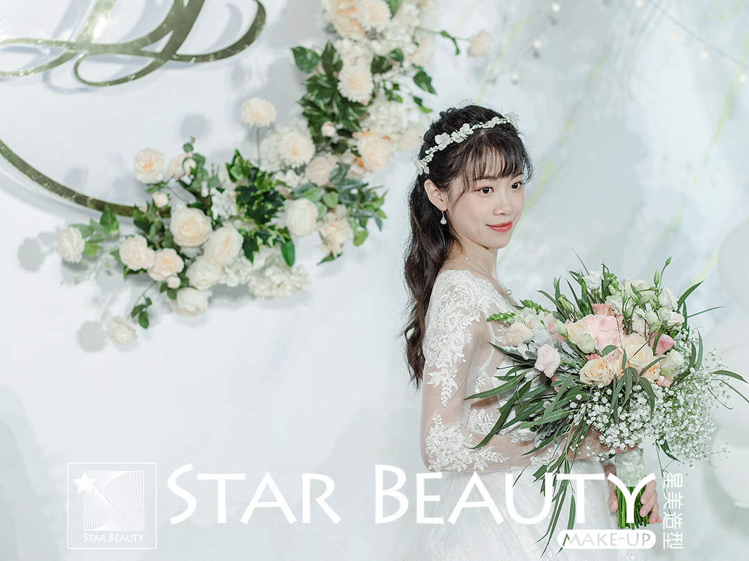 森系清新风高端专业新娘全天跟妆天河白云越秀广州